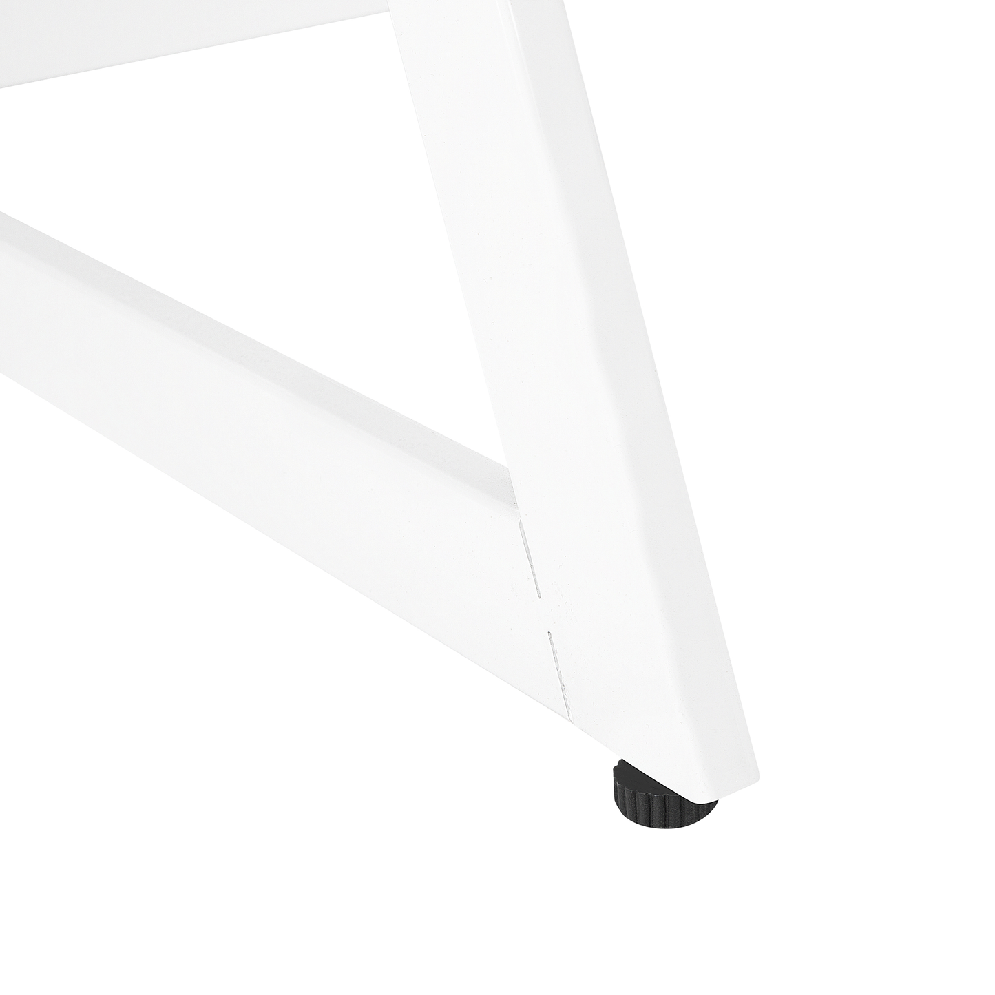 Schreibtisch weiss / heller Holzfarbton 120 x 60 cm QUITO