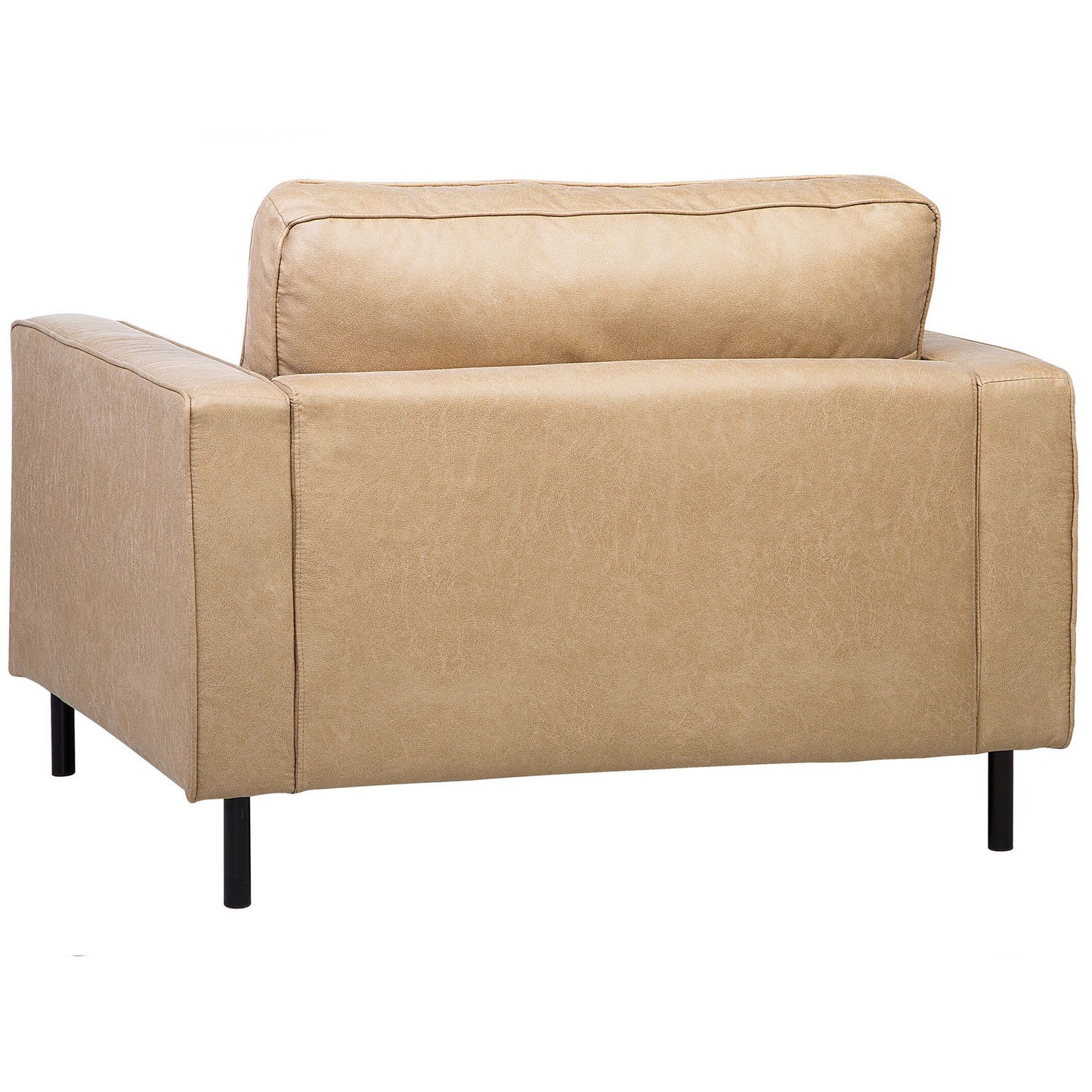 Sessel SAVALEN Kunstleder Beige