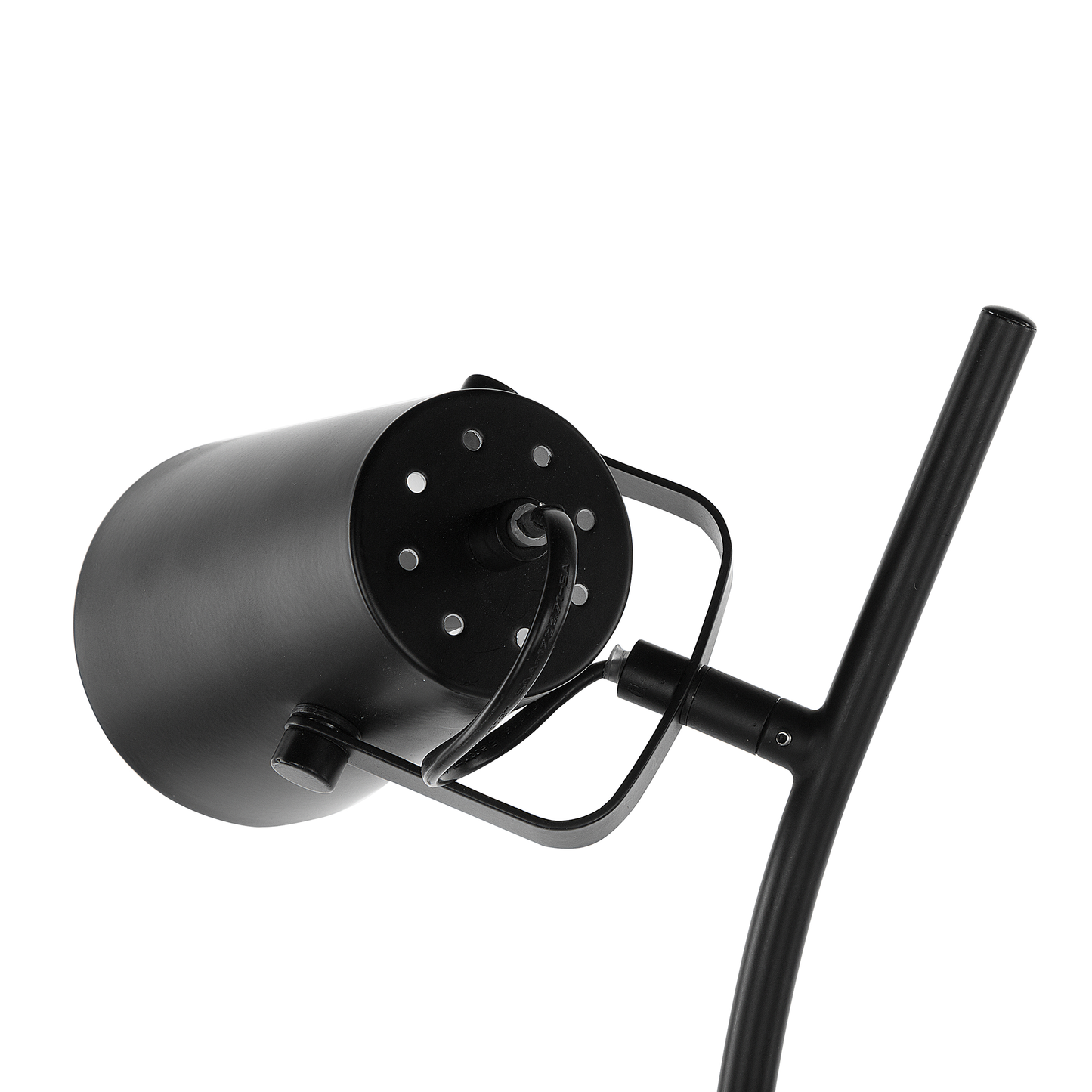 Stehlampe schwarz 149 cm Glockenform FLINT