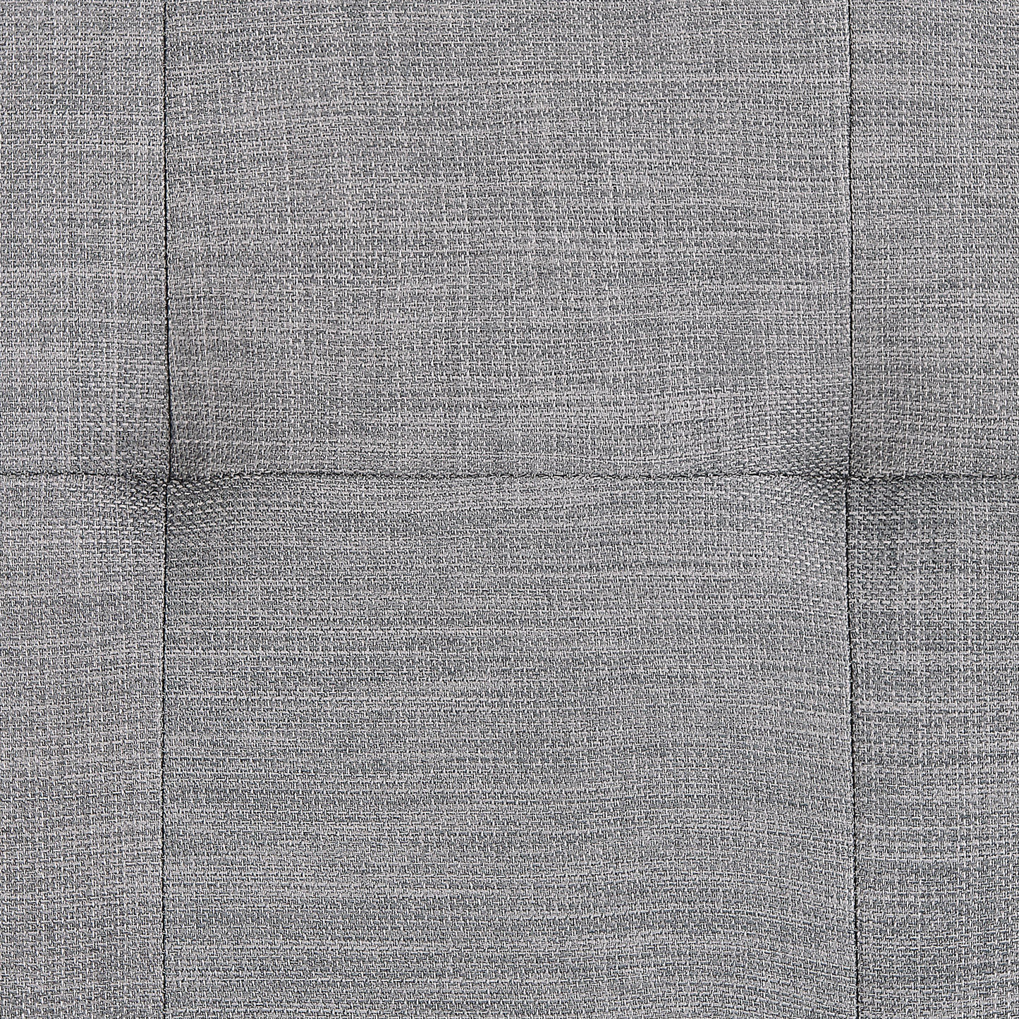 Bett mit Lattenrost Stoff LILLE 160 x 200 cm Grau
