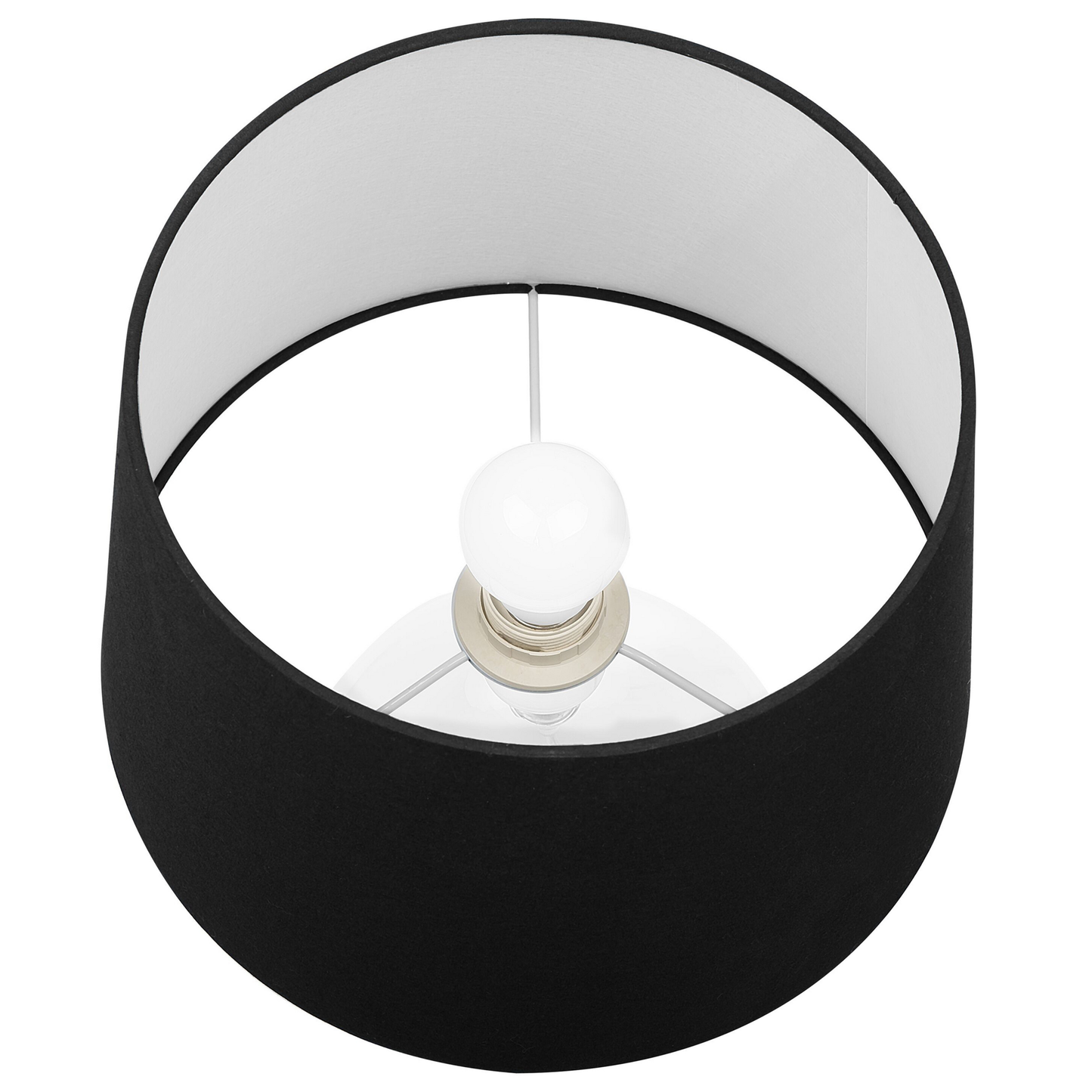 Tischleuchte OSUM Glas Schwarz