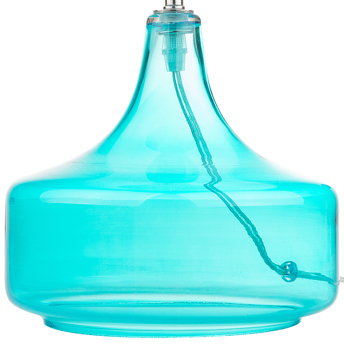 Tischleuchte ERZEN Glas Blau
