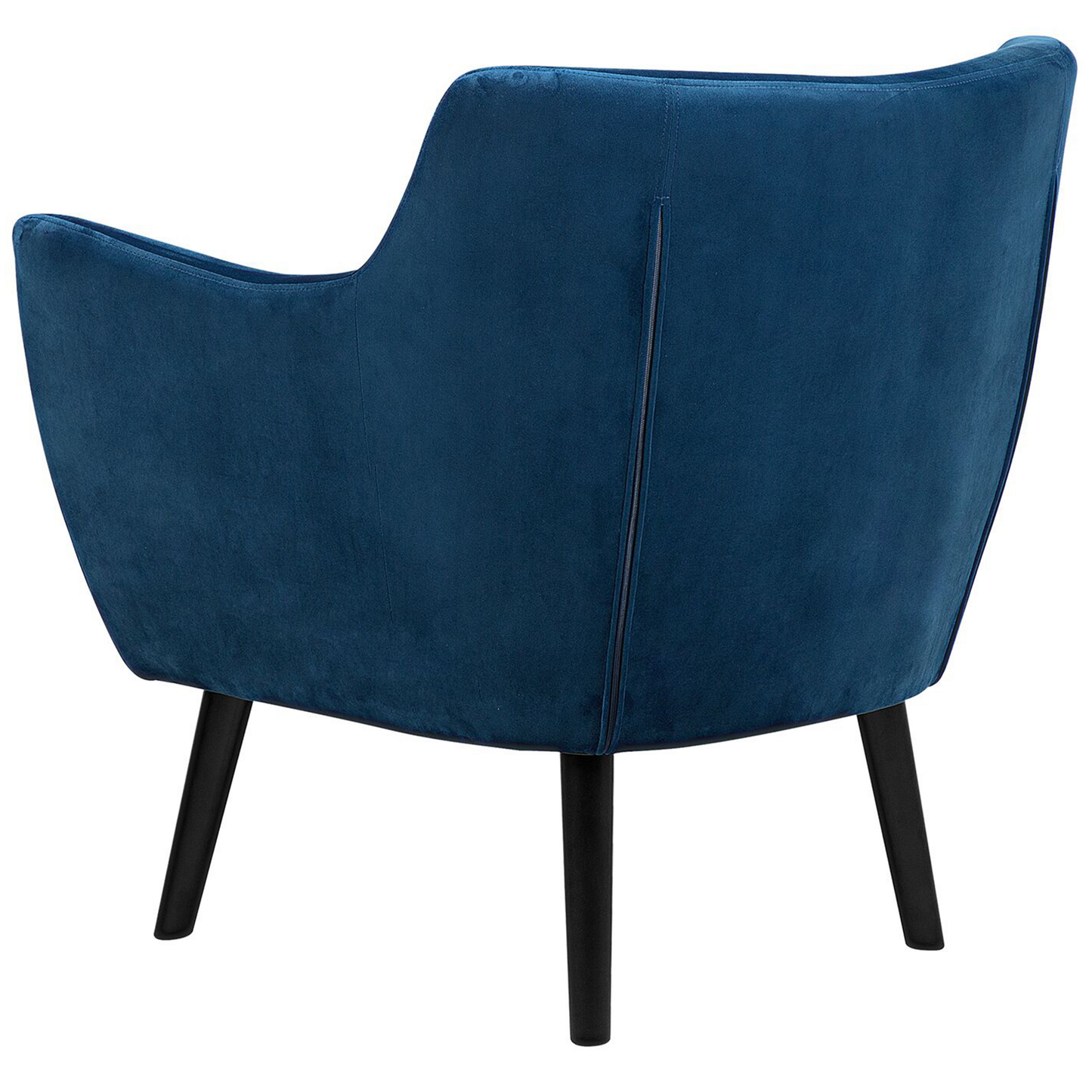 Sessel DRAMMEN Samtstoff Marineblau