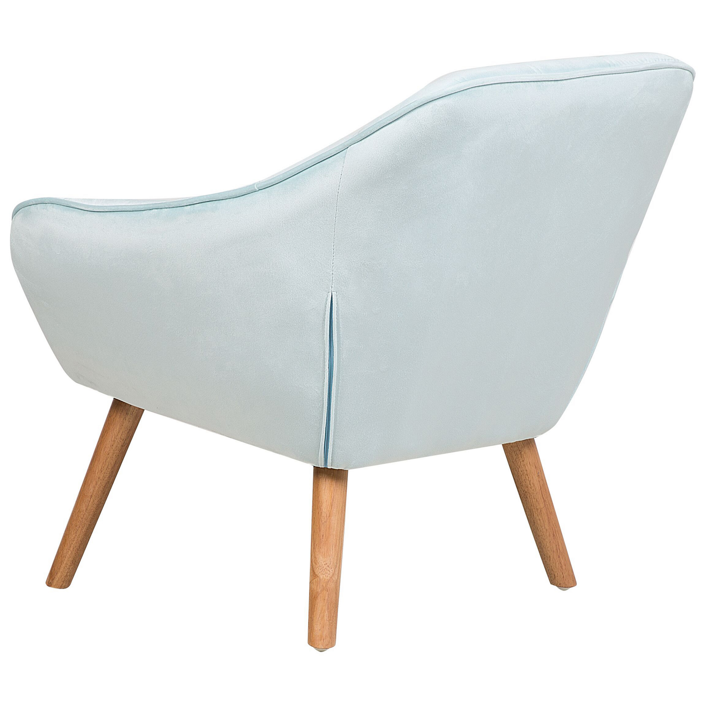 Sessel Samtstoff Hellblau KARIS