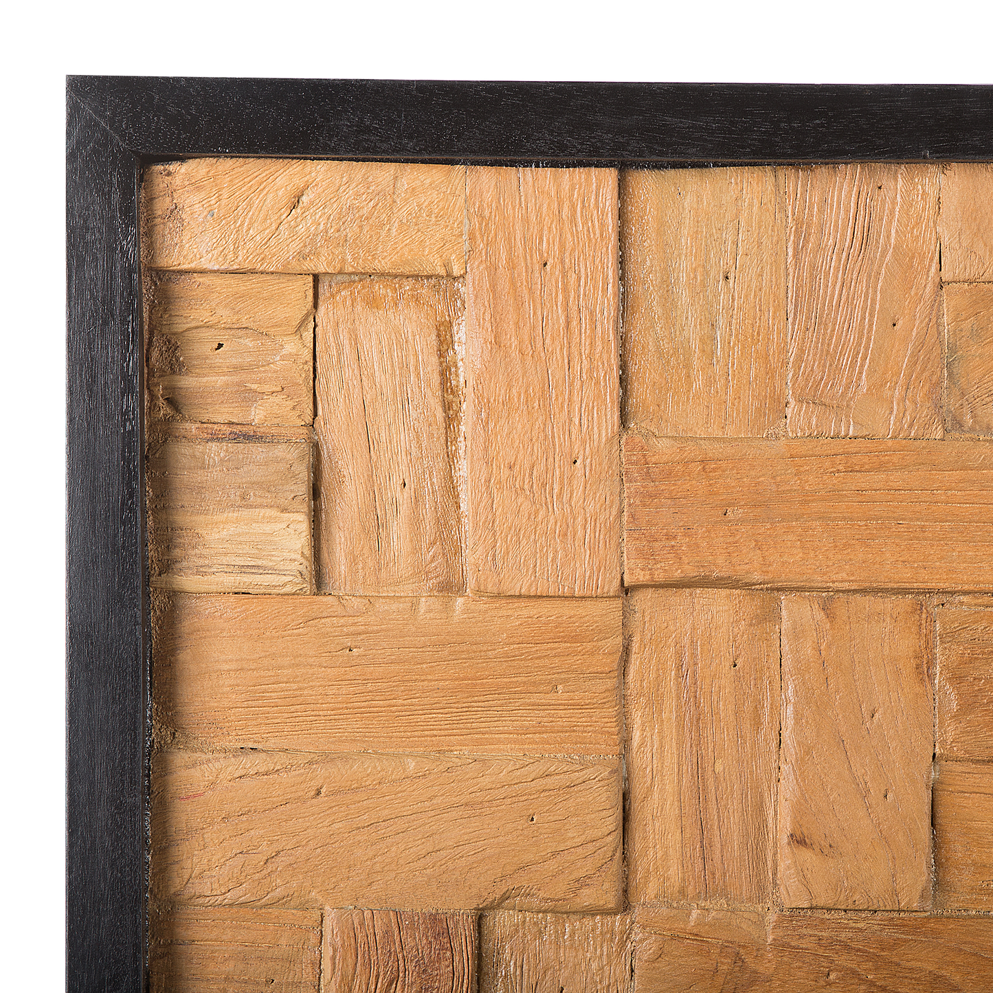 Wandobjekt TOLUCA Holz 40 cm Braun