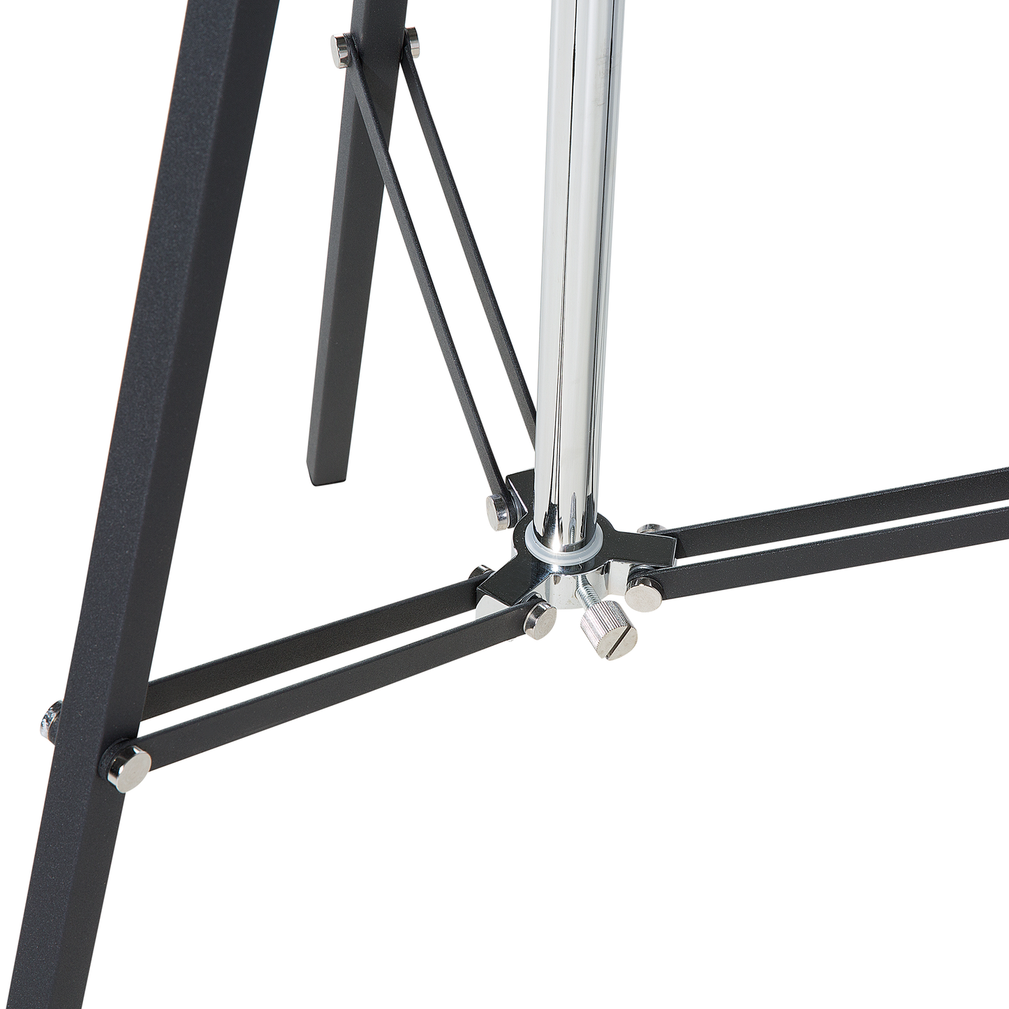 Stehlampe THAMES Metall Schwarz