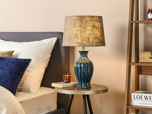 Tischleuchte SAMINA Keramik Grün