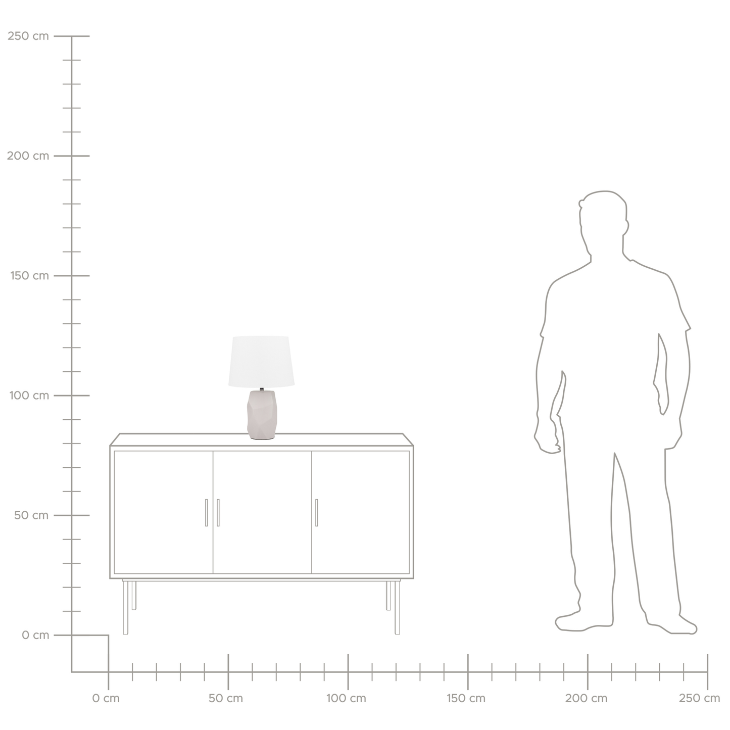 Tischleuchte ELIA Keramik Rosa