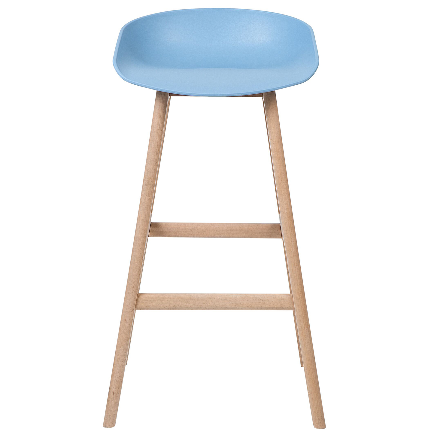 Barhocker 2er Set Hellblau MICCO