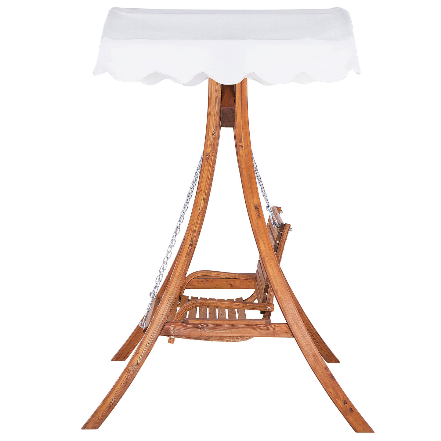 Hollywoodschaukel ANDRIA Holz Braun