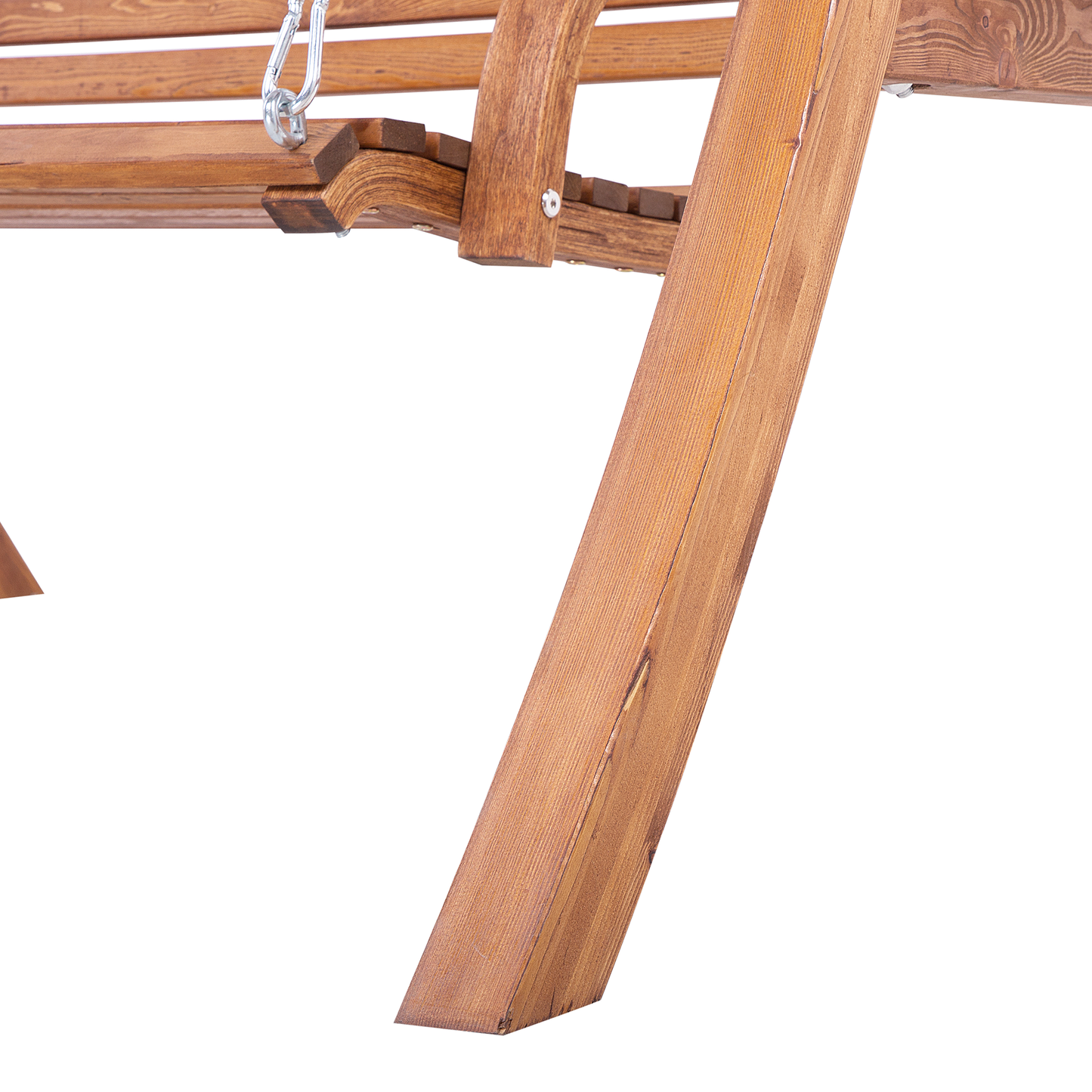 Hollywoodschaukel ANDRIA Holz Braun