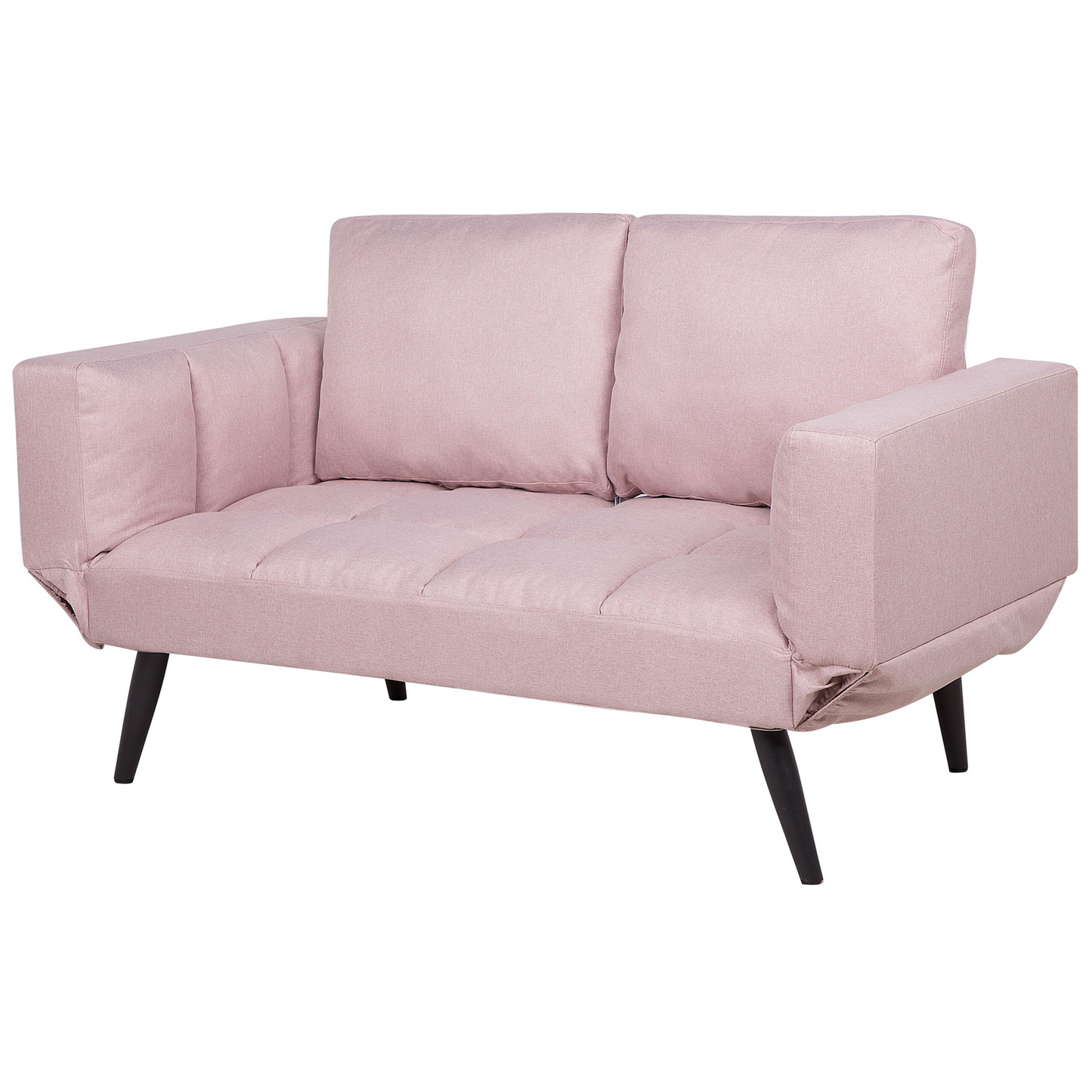 2-Sitzer Schlafsofa rosa BREKKE