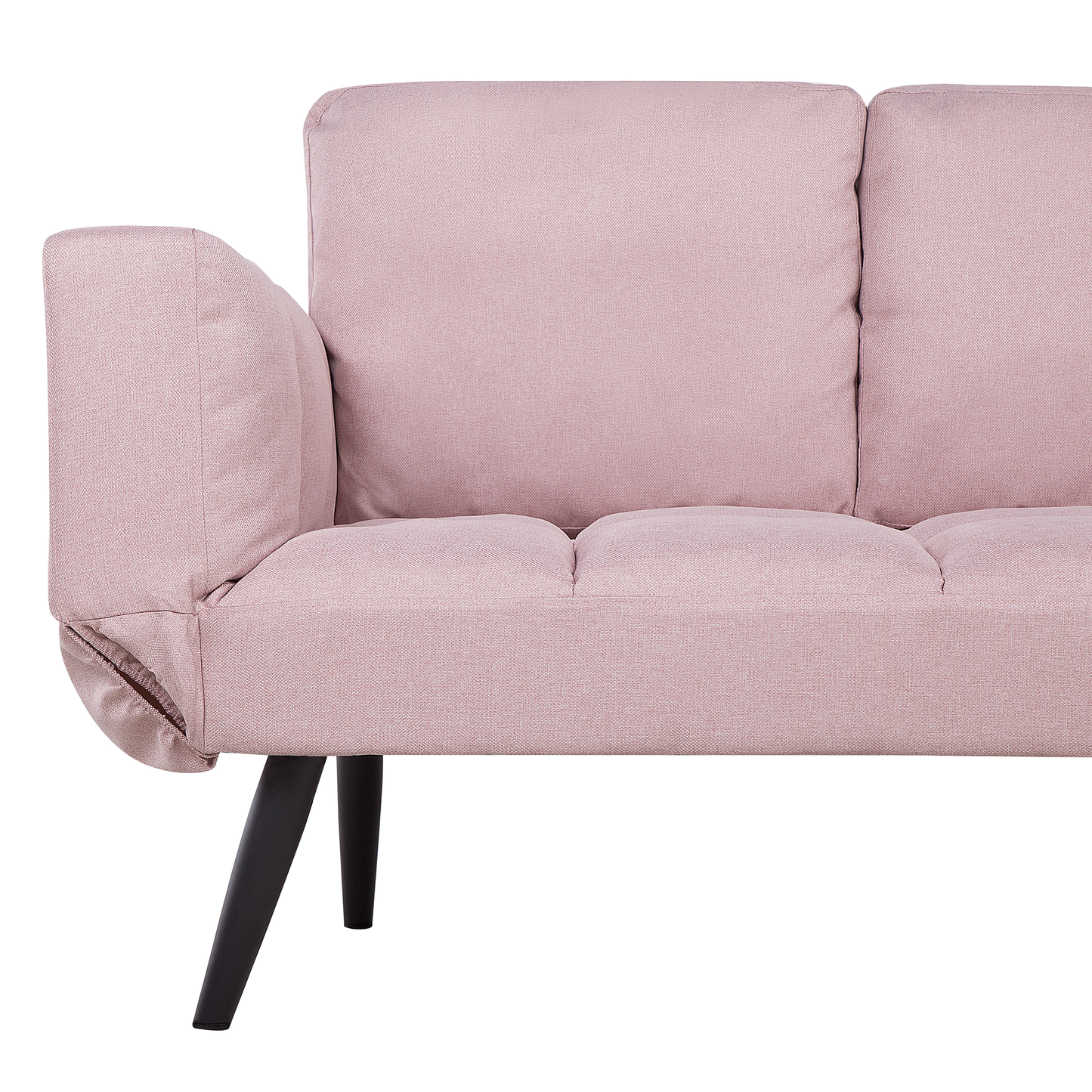2-Sitzer Schlafsofa rosa BREKKE