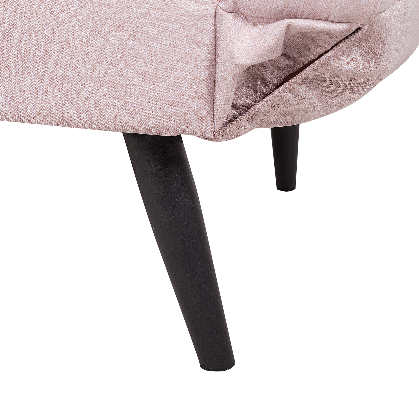 2-Sitzer Schlafsofa rosa BREKKE