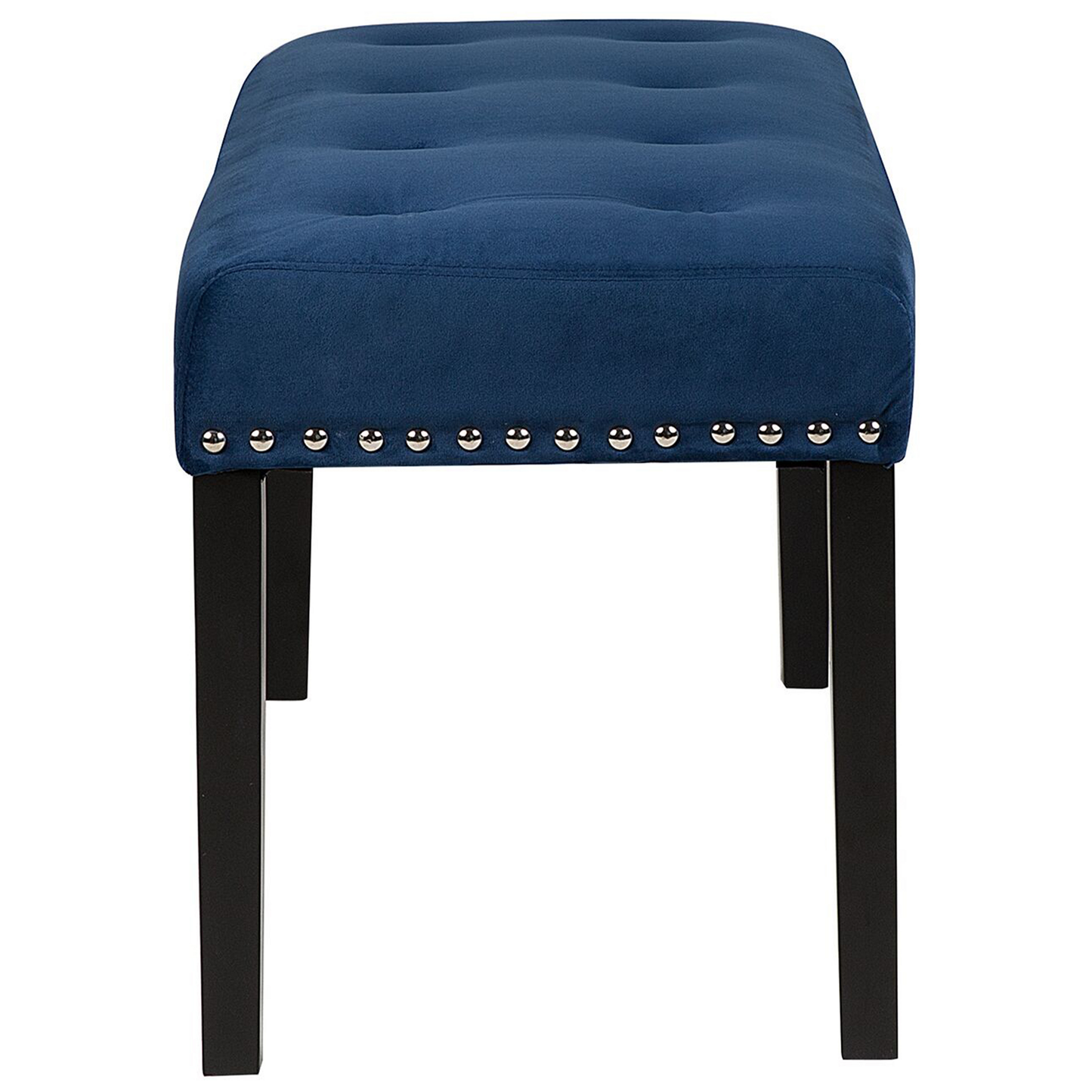 Bettbank Samtstoff blau YORKTON