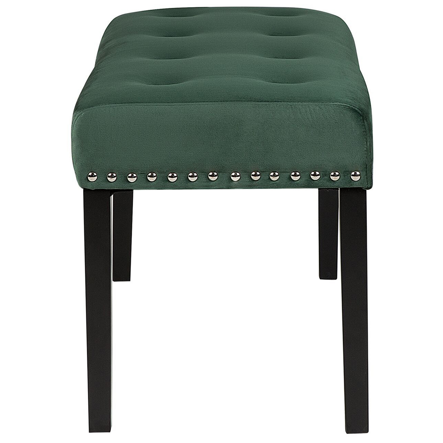 Bettbank Samtstoff grün YORKTON