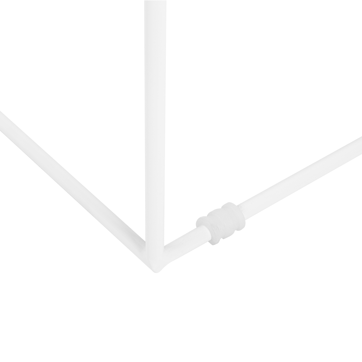 Beistelltisch weiss quadratisch 40 x 40 cm SAXON