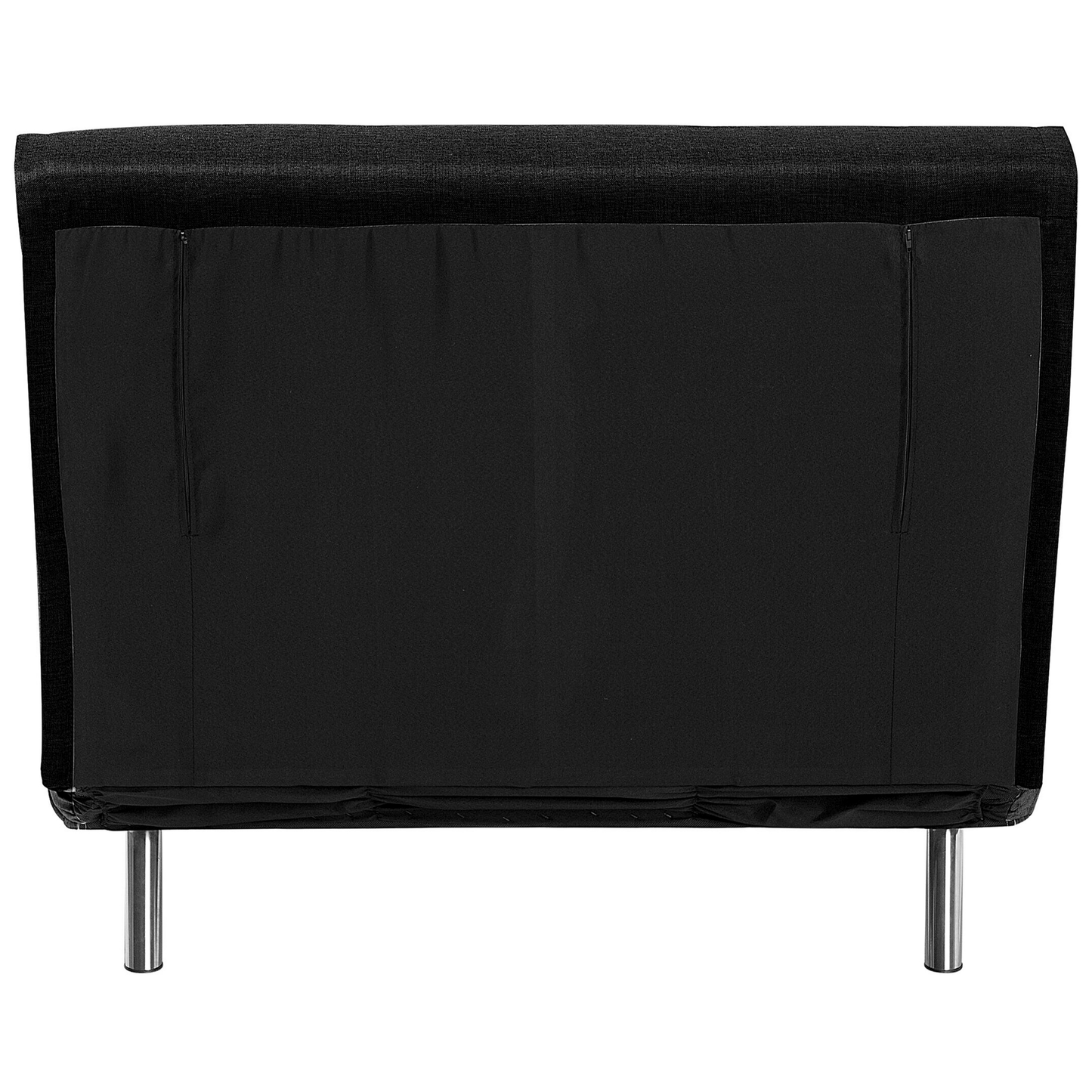 1-Sitzer Schlafsofa schwarz / silber FARRIS