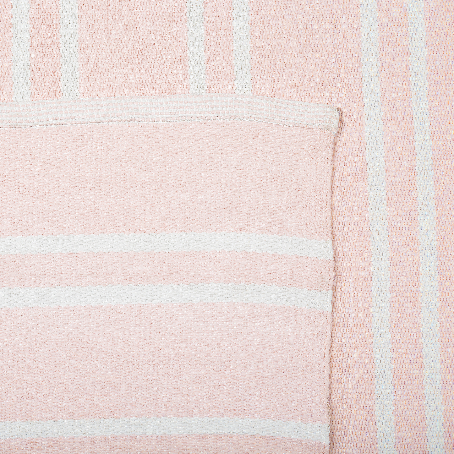 Outdoor Teppich rosa 160 x 230 cm zweiseitig Kurzflor AKYAR