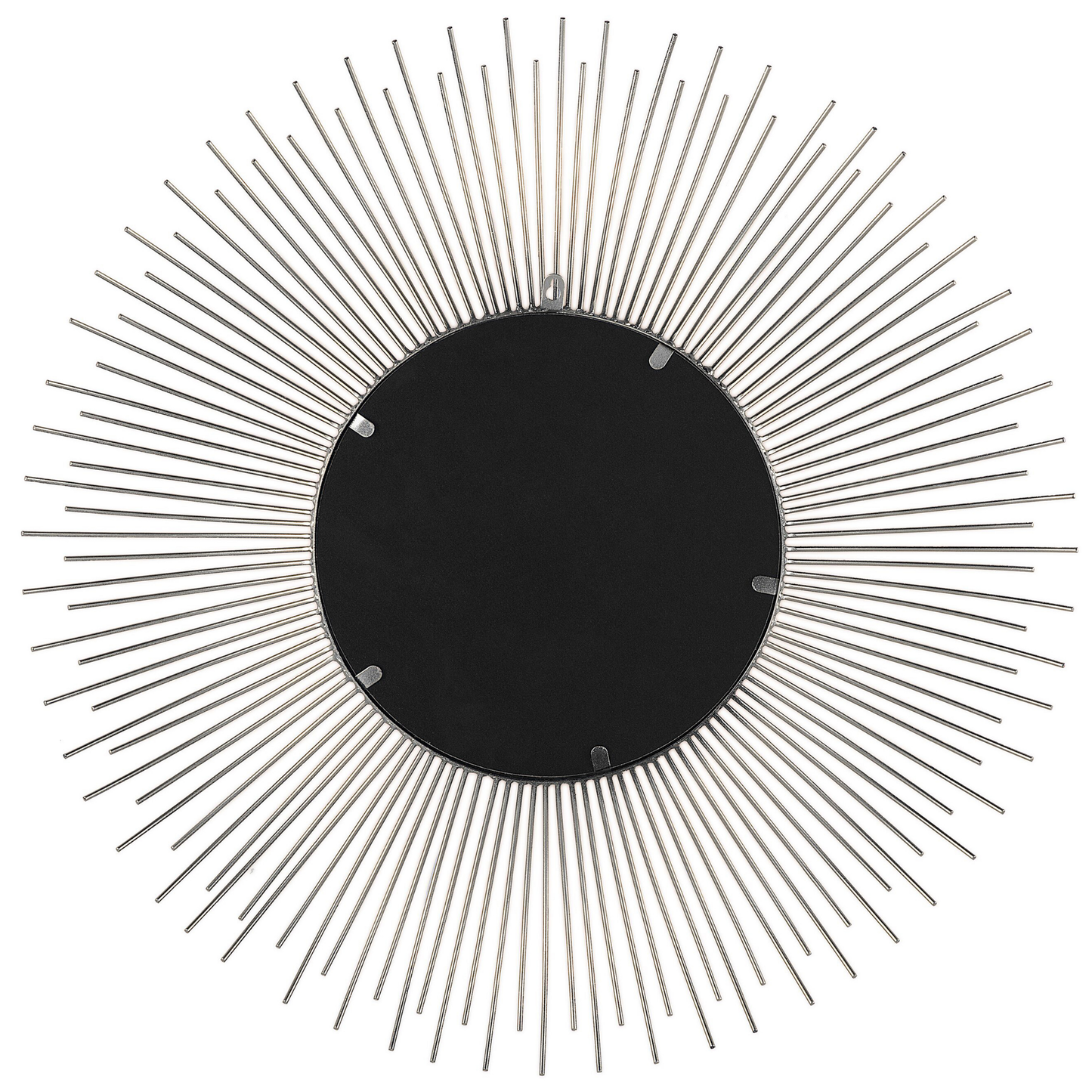 Wandspiegel CILLY 80 cm 80 cm Metall Silber