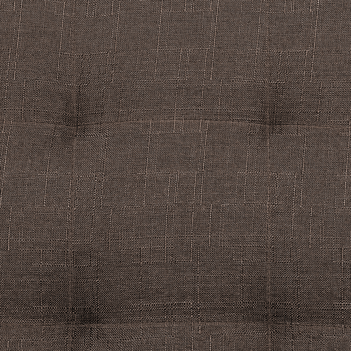 Schlafsofa 3-Sitzer Polsterbezug dunkelbraun ABERDEEN