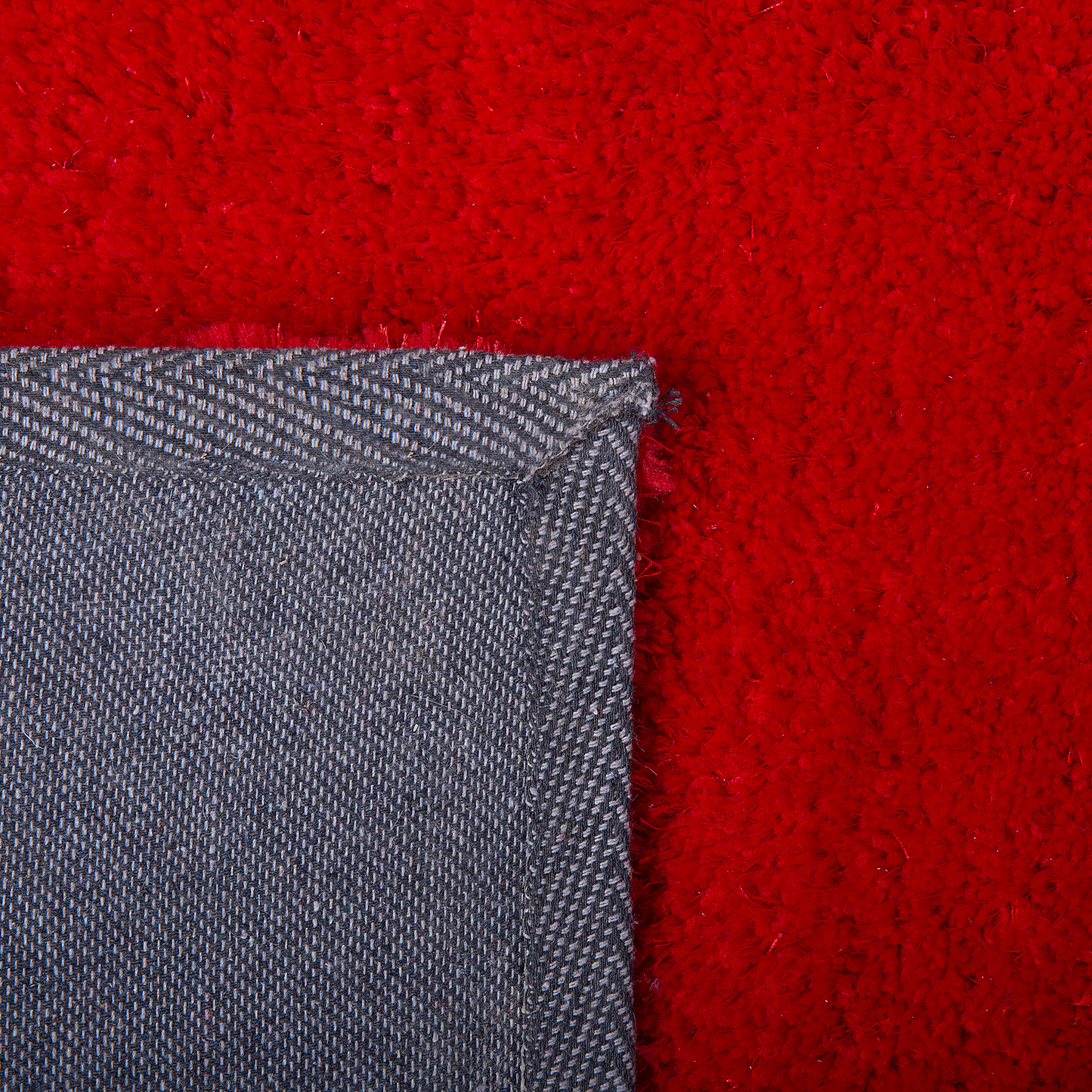 Teppich rot 160 x 230 cm Shaggy DEMRE