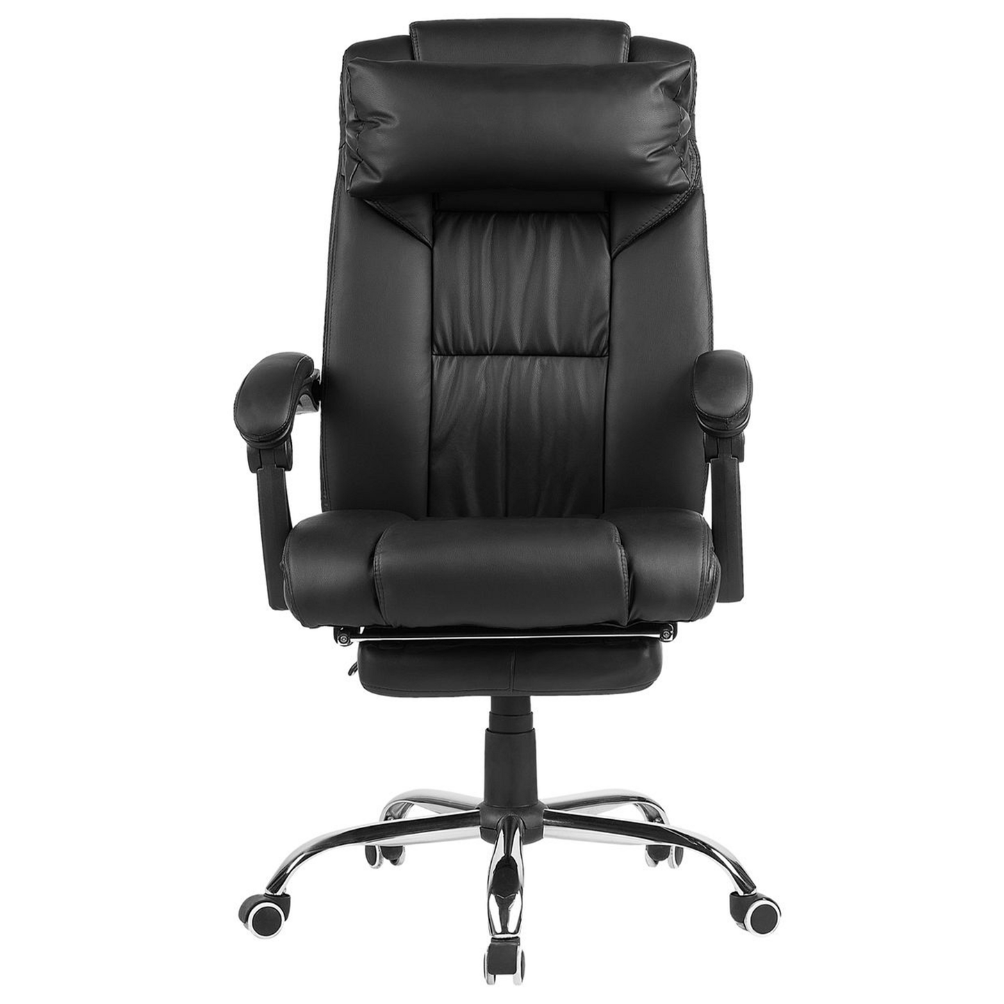 Chefsessel Kunstleder Schwarz LUXURY