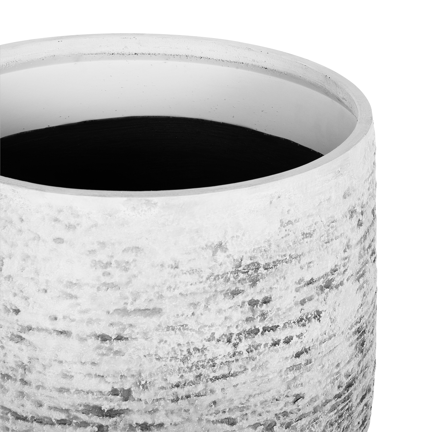 Blumenkübel DIONI Stein 48 cm Hellgrau