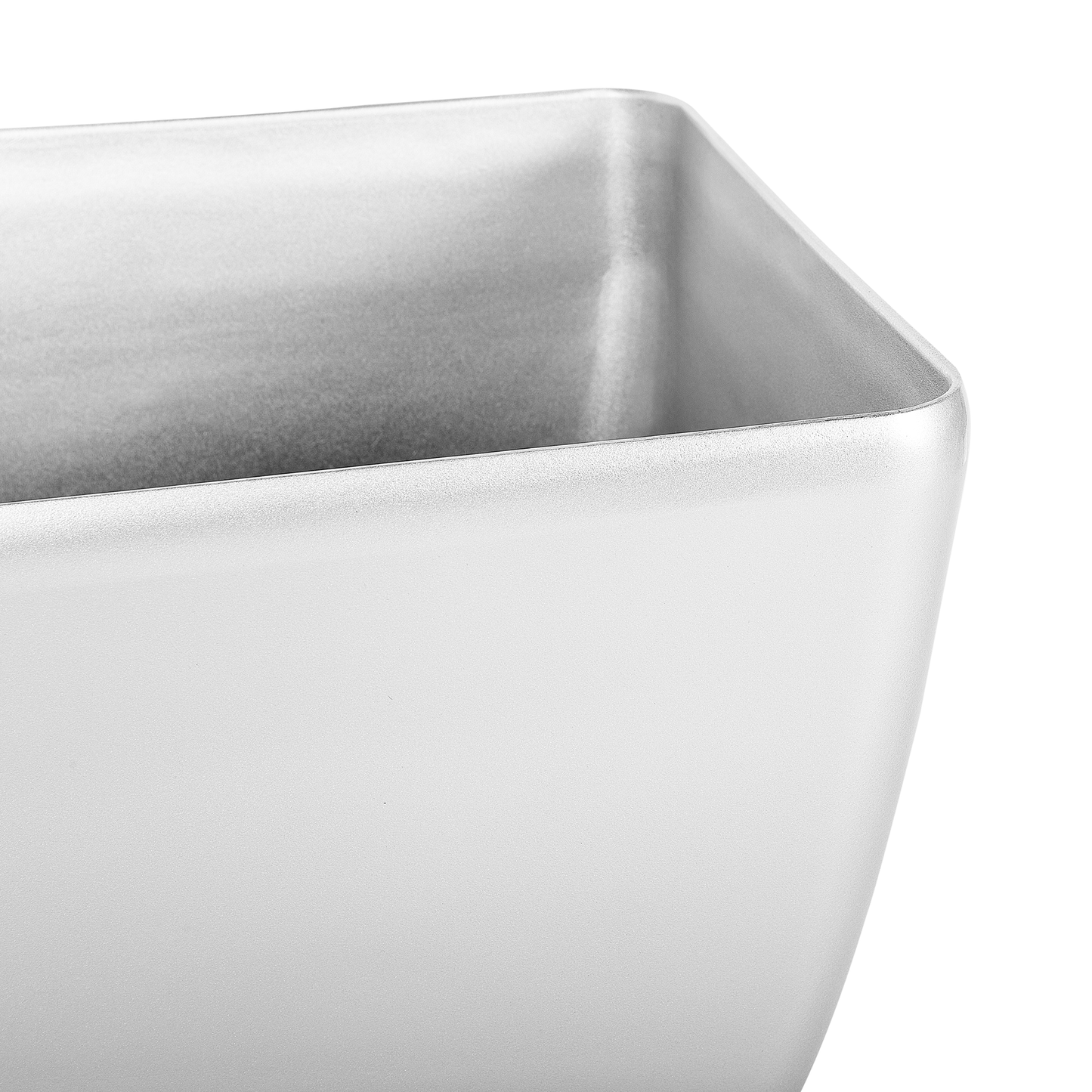 Blumenkübel ASTRAS Stein 35 cm Silber