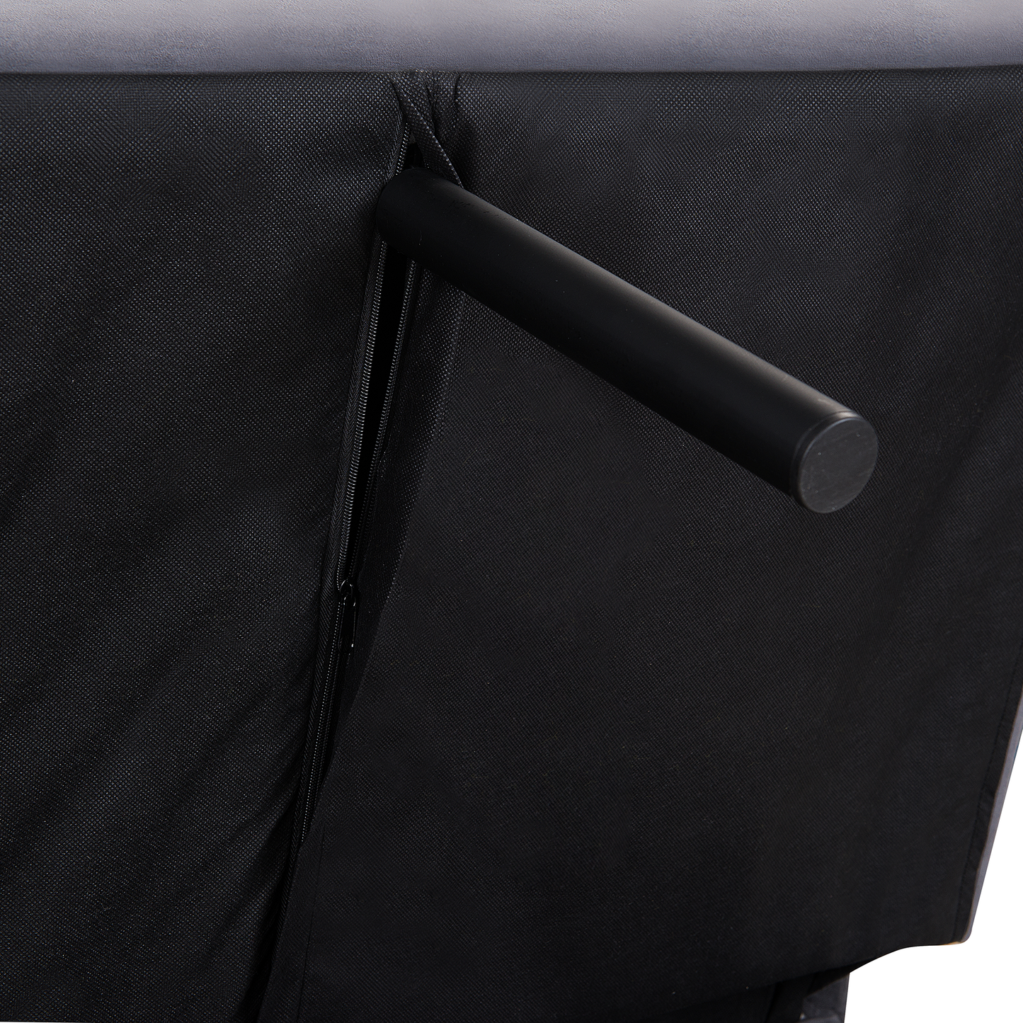 3-Sitzer Schlafsofa Stoff dunkelgrau SILJAN