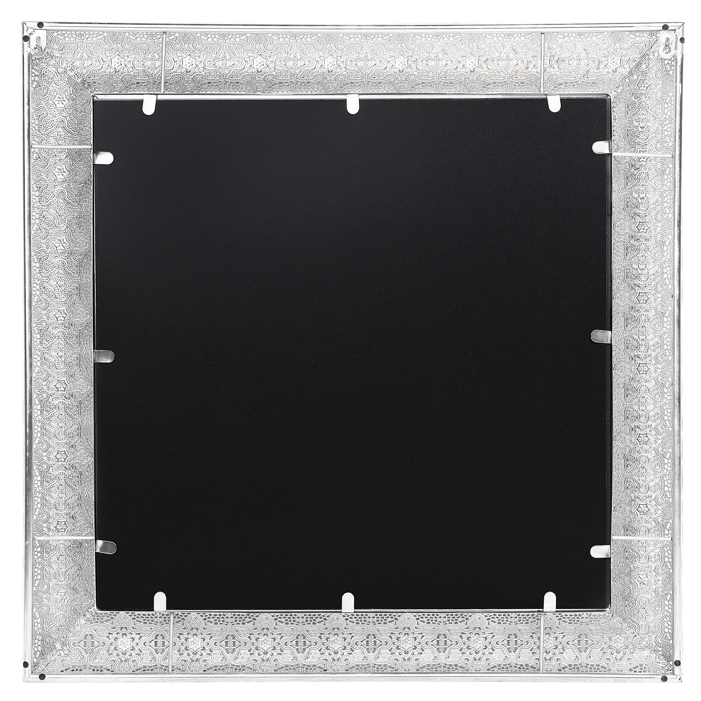 Wandspiegel CAVAN 65 cm 65 cm Metall Silber