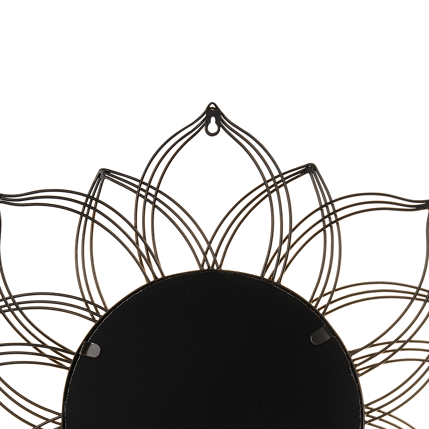 Wandspiegel MILLY 67 cm 67 cm Metall Gold