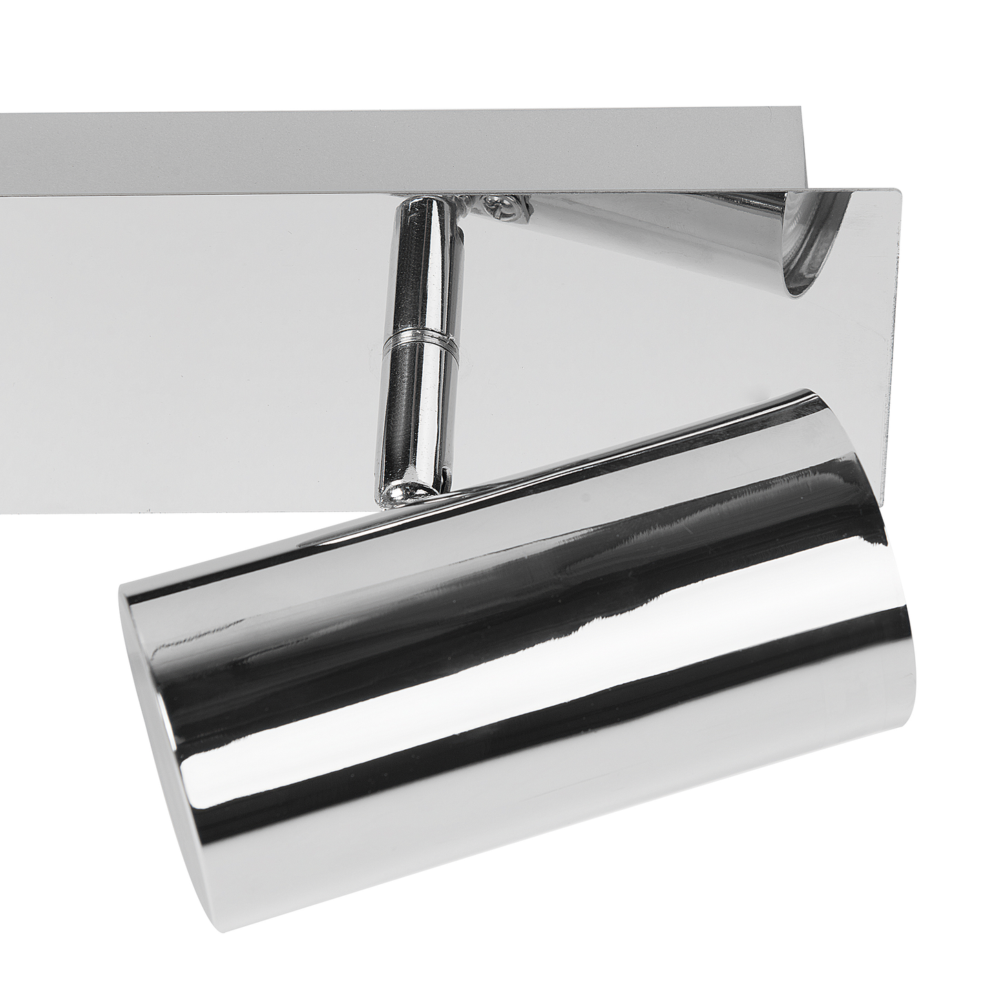 Deckenleuchte silber 4-flammig Trommelform ROSETTA