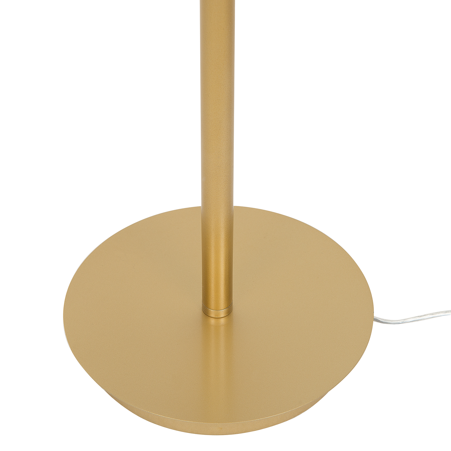 Tischlampe LED Metall gold 45 cm Saturnform AKAN