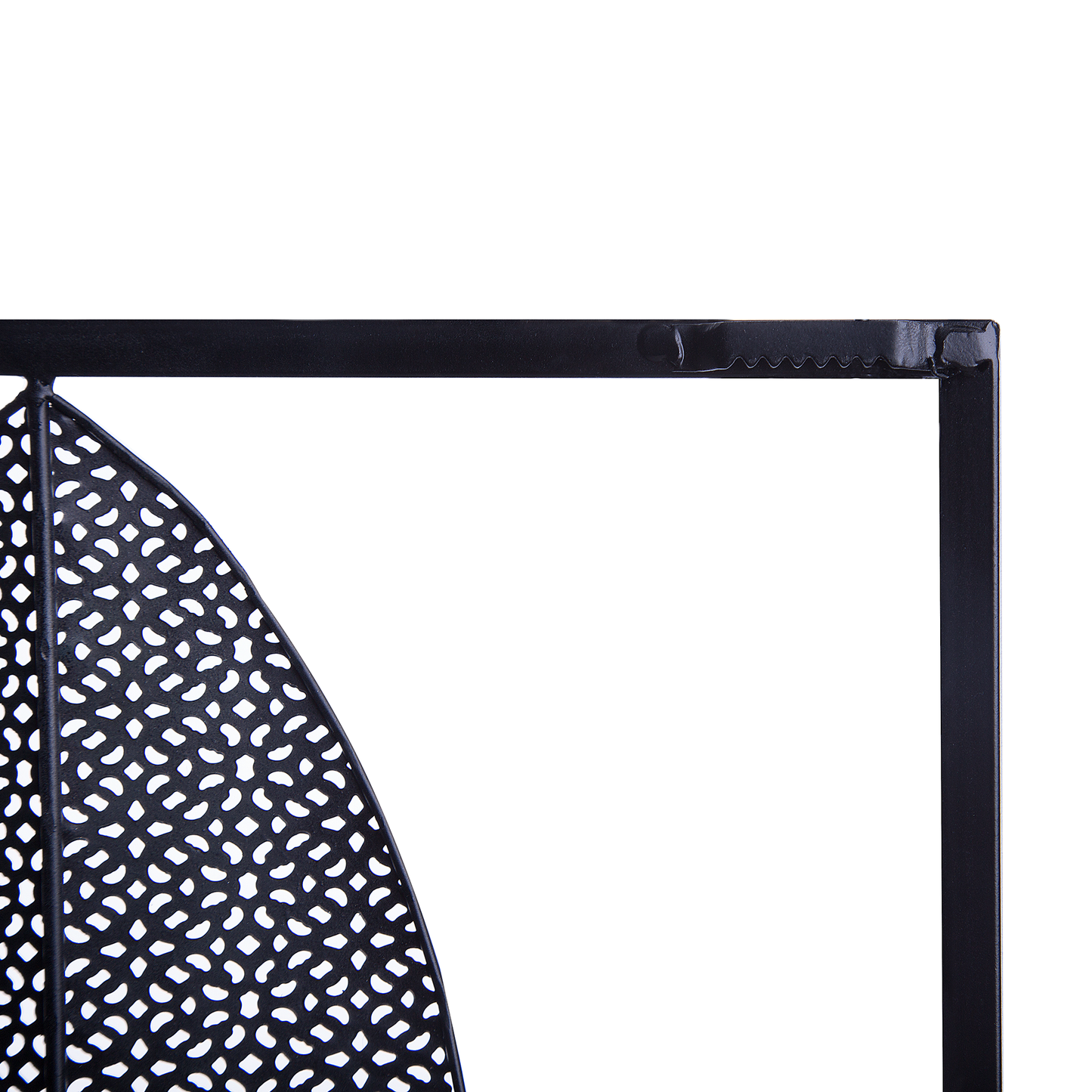 Wandobjekt Blatt PLATINUM Metall 75 cm Bunt