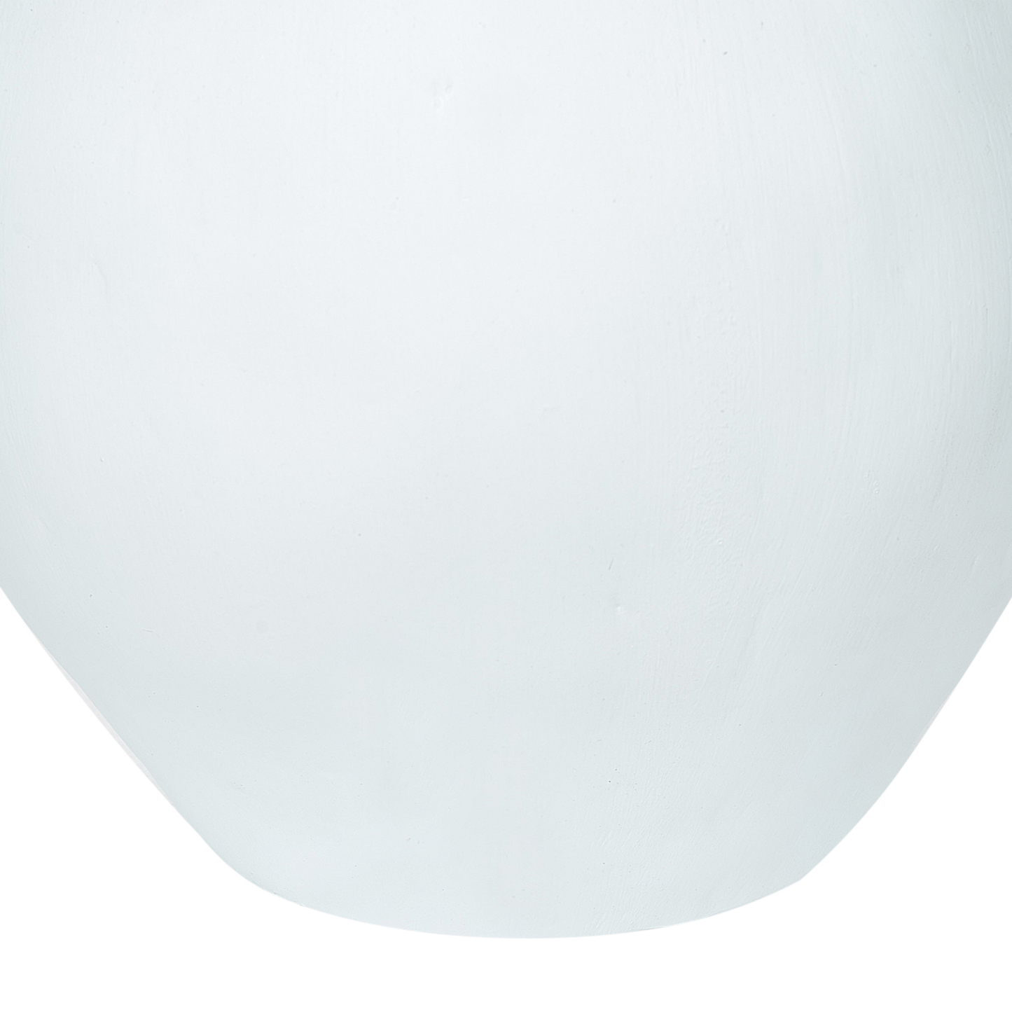 Dekovase LAURI Keramik 33 cm Weiss