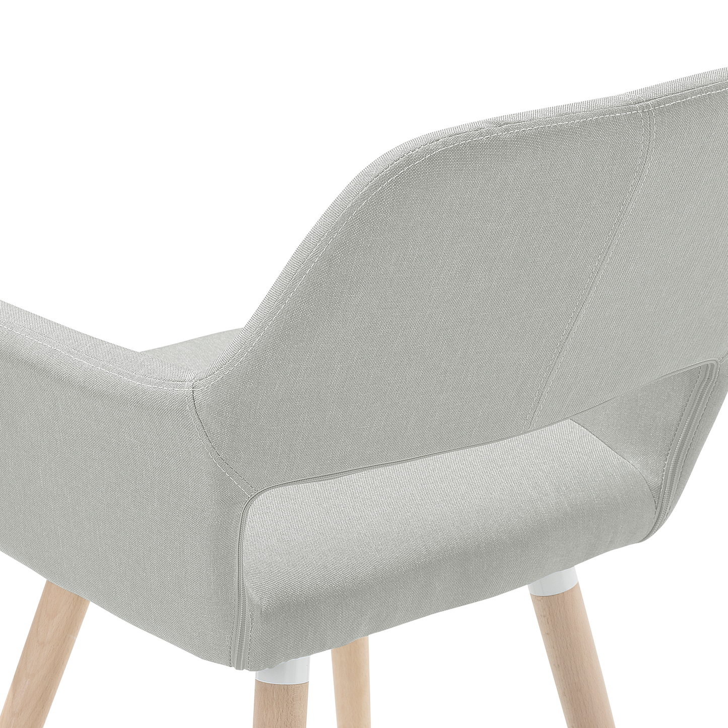 Esszimmerstuhl 2er Set CHICAGO Hellgrau