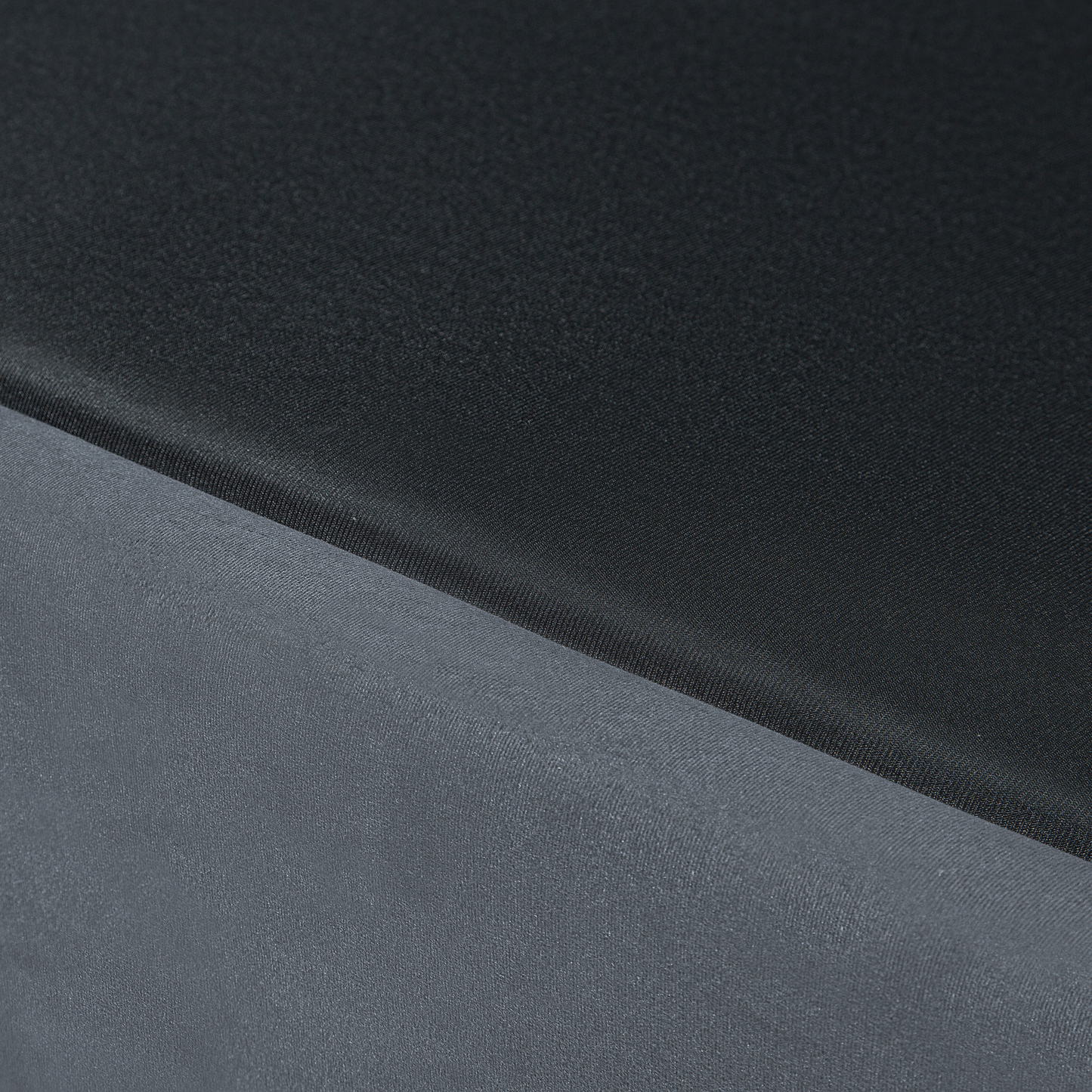 3-Sitzer Sofa Samtstoff grau / schwarz FALUN