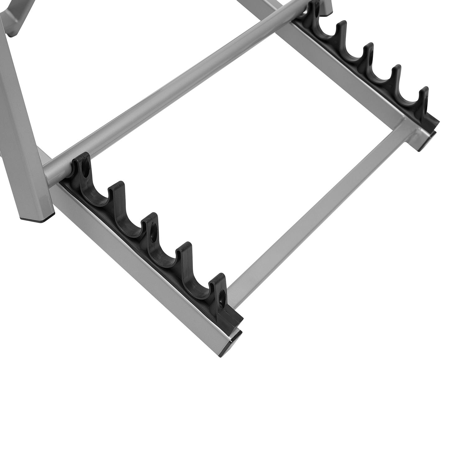 Liegestuhl Aluminium grau Textilbespannung weiss / grau Streifenmuster LOCRI