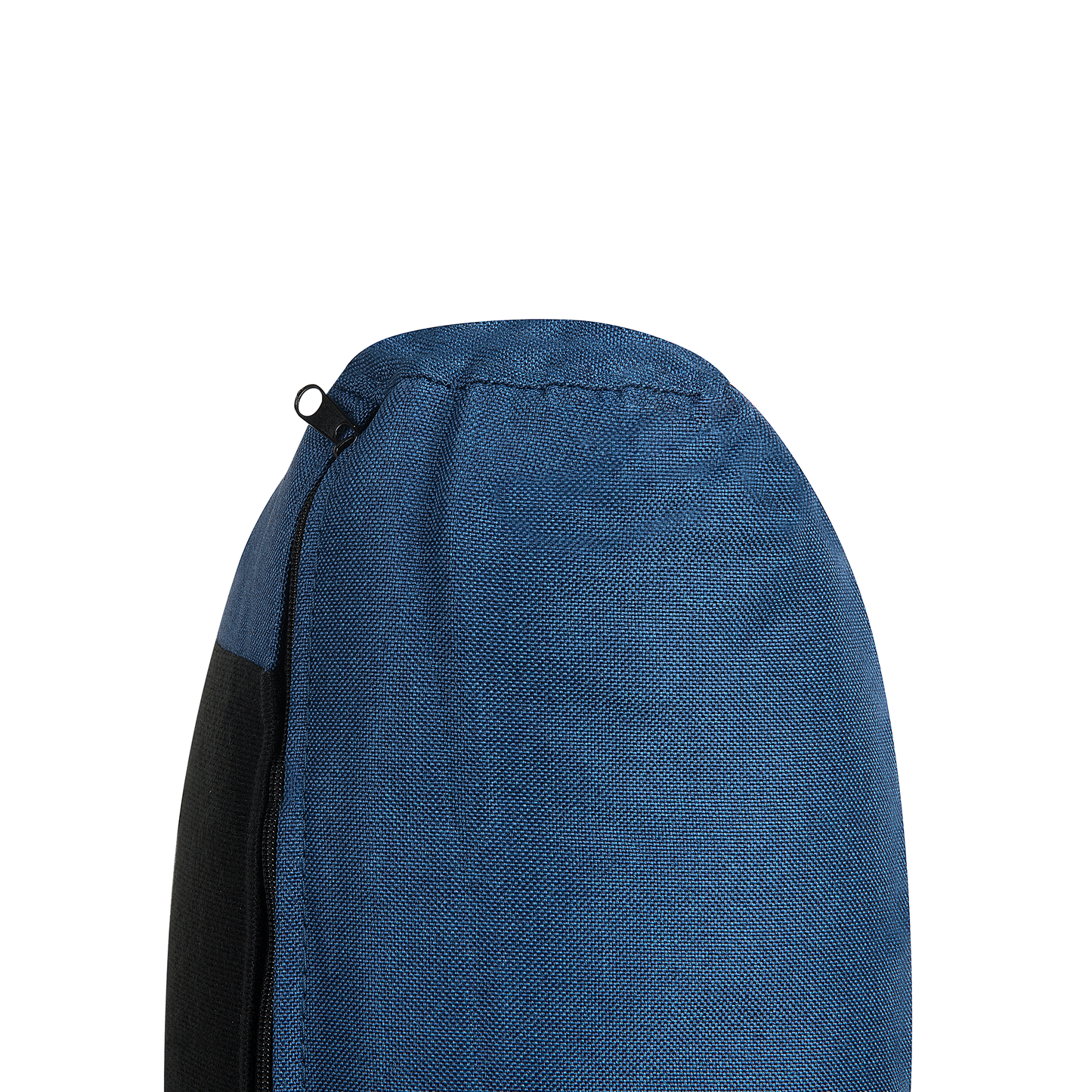 Ecksofa mit Schlaffunktion Polsterbezug marineblau rechtsseitig FLAKK