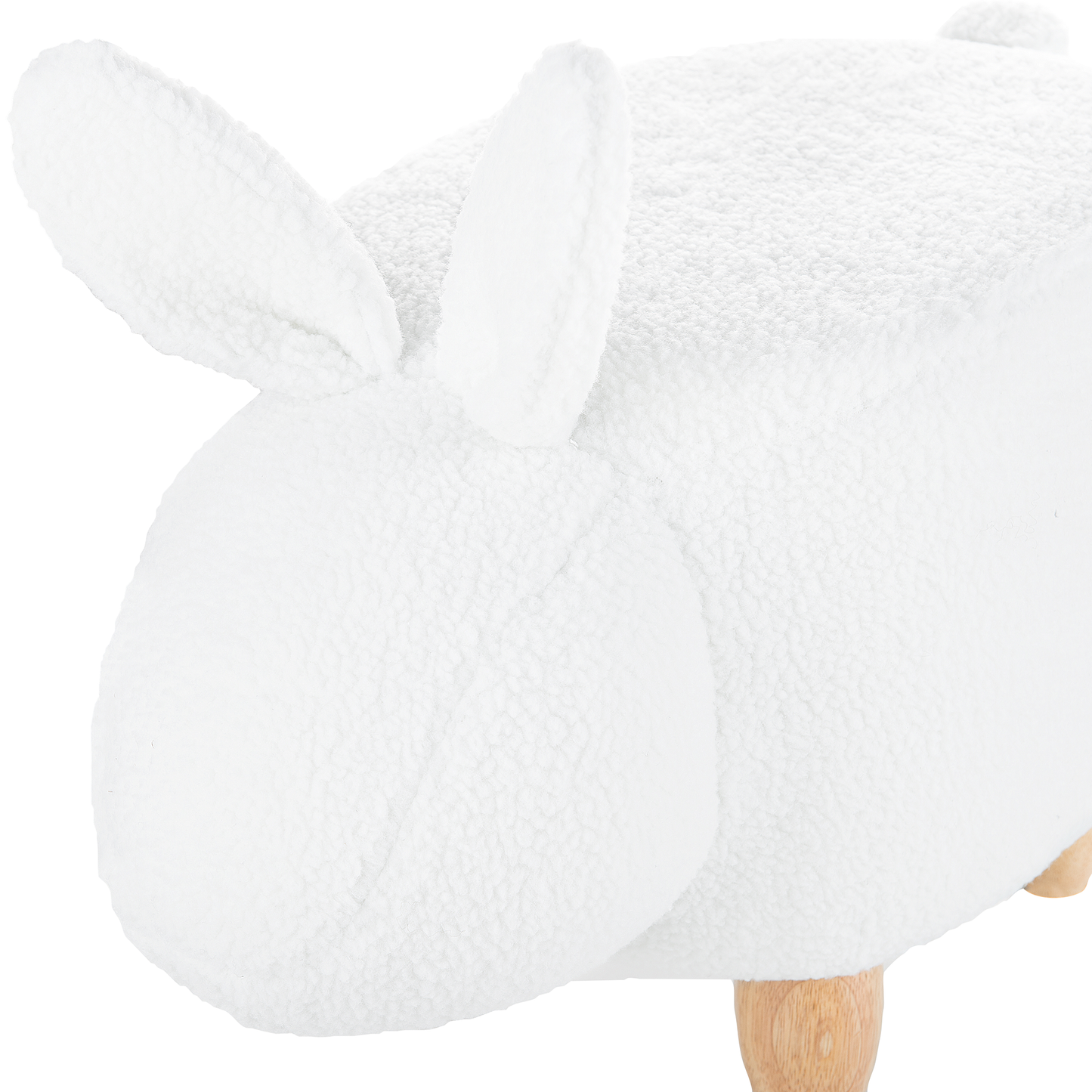 Tierhocker cremeweiss Hasenform BUNNY