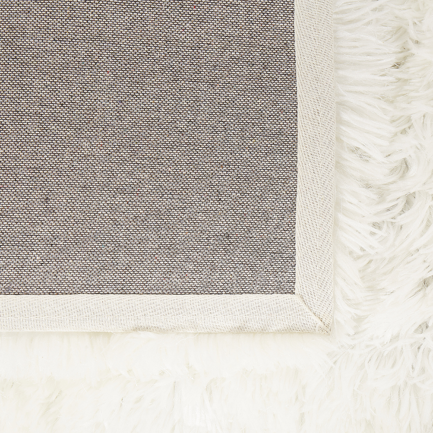 Teppich weiss 160 x 230 cm Shaggy CIDE