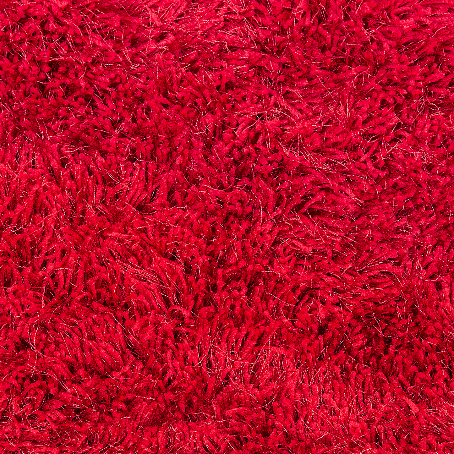 Teppich rot ⌀ 140 cm Shaggy CIDE