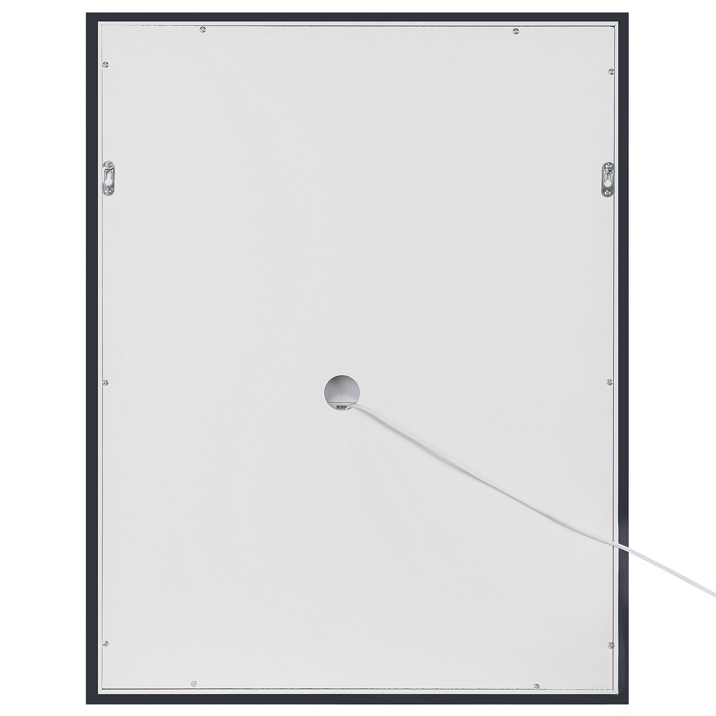 LED-Badezimmer-Spiegel MARTINET 70 cm 90 cm Silber