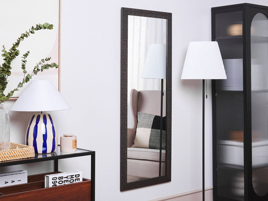 Wandspiegel AJACCIO 50 cm 130 cm Silber