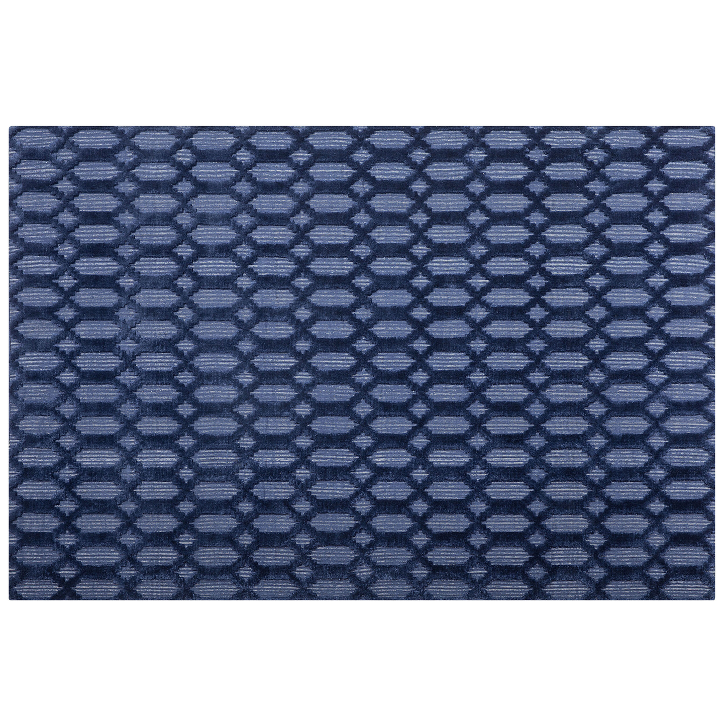 Teppich marineblau 160 x 230 cm Kurzflor CIZRE