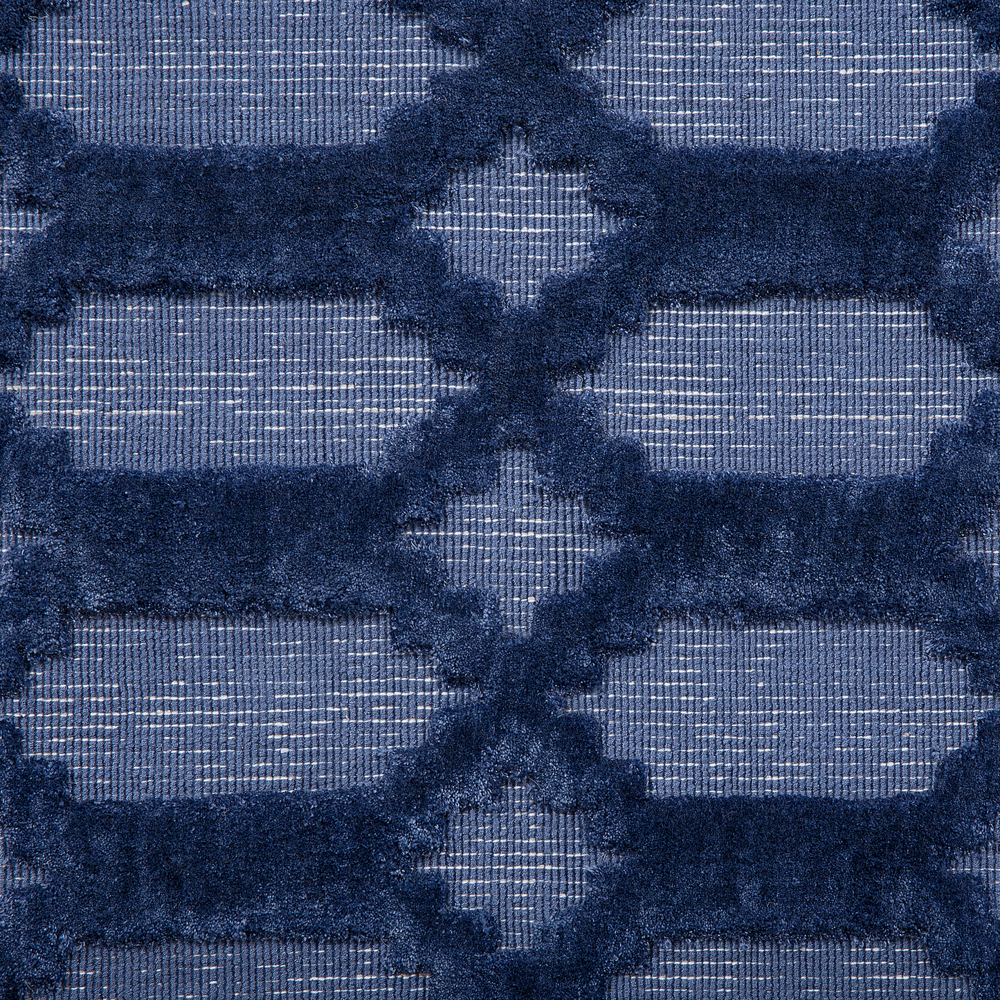 Teppich marineblau 140 x 200 cm Kurzflor CIZRE