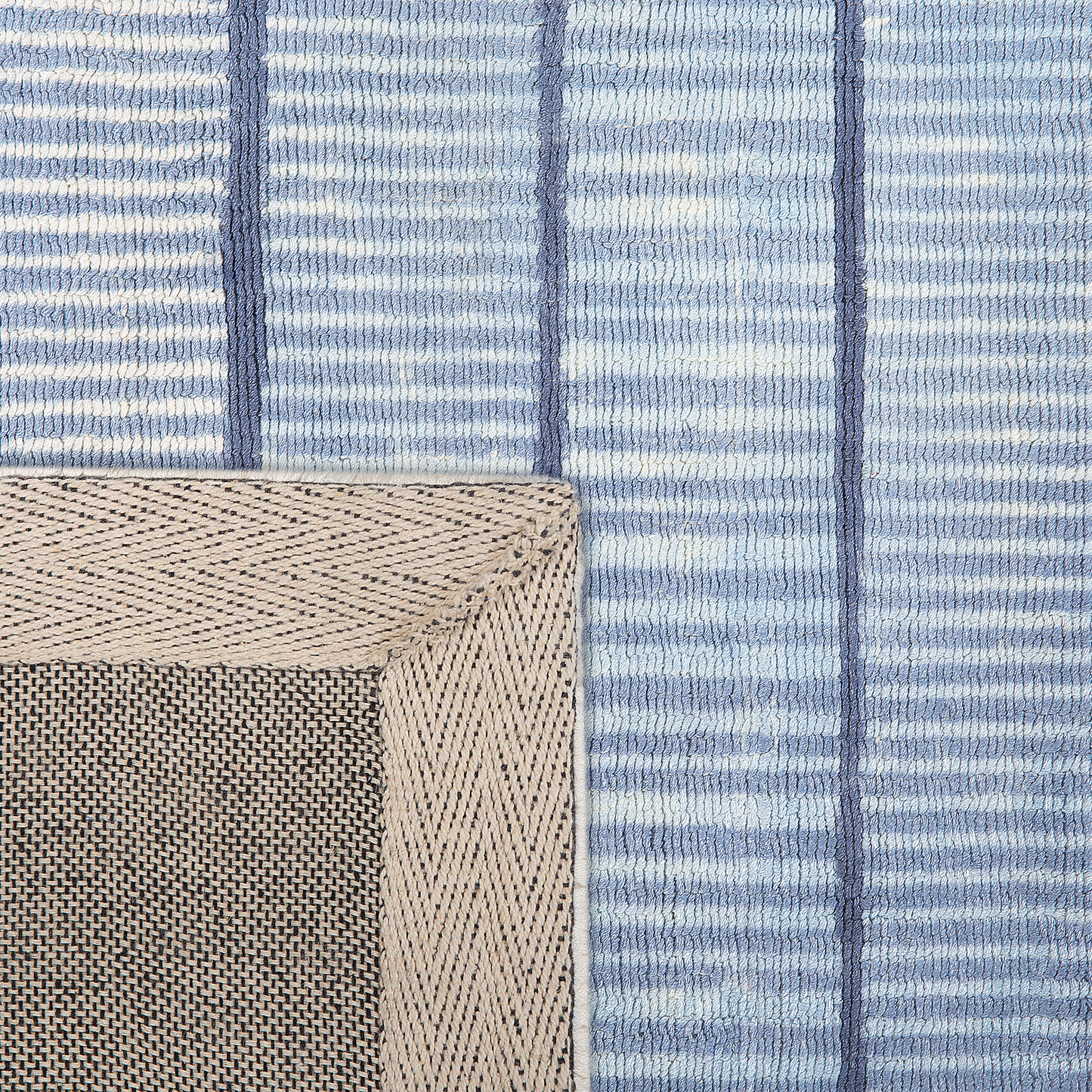 Teppich hellblau 80 x 150 cm Kurzflor YARDERE