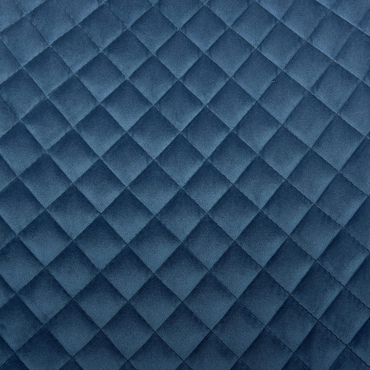 Esszimmerstuhl 2er Set SOLANO Samtstoff Marineblau