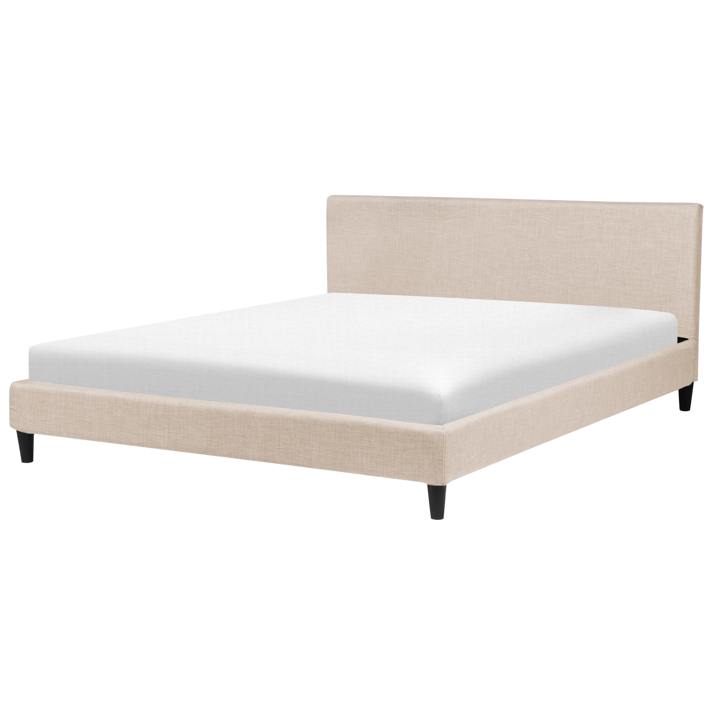 Bettrahmenbezug FITOU 180 x 200 cm Beige